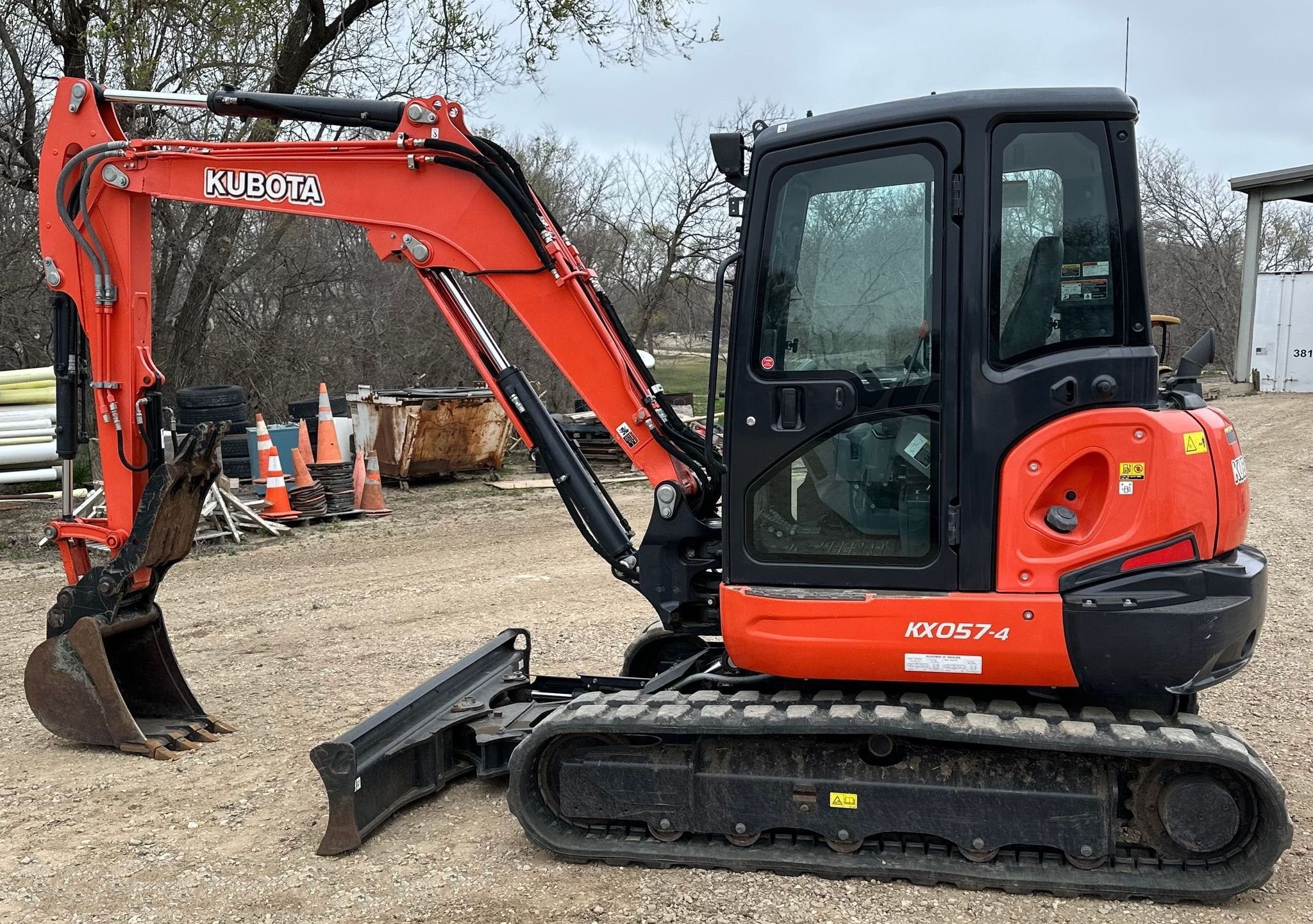 gallery 2018 Kubota KX057-4 mini excavator