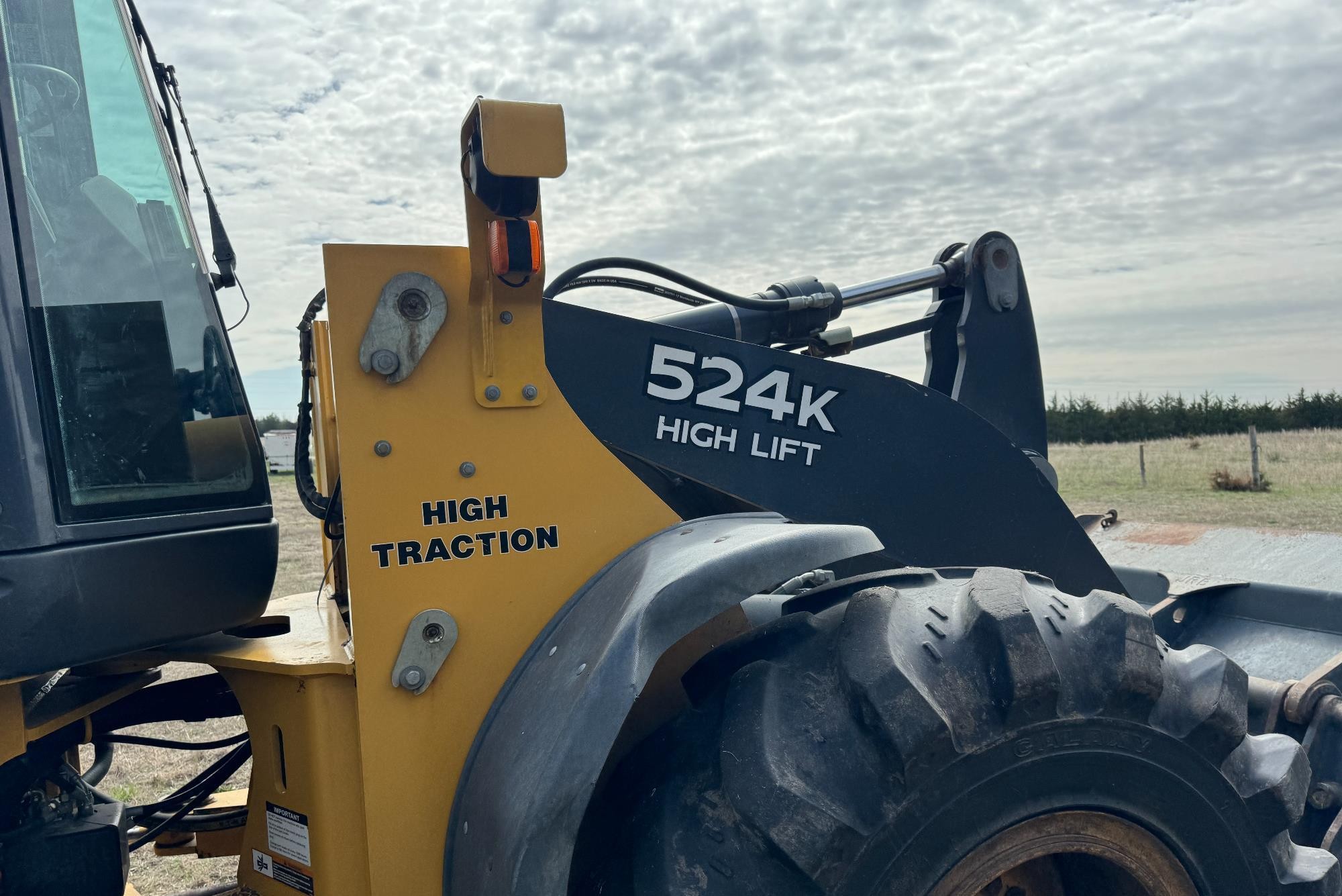 gallery 2013 John Deere 524K High Lift Wheel Loader,