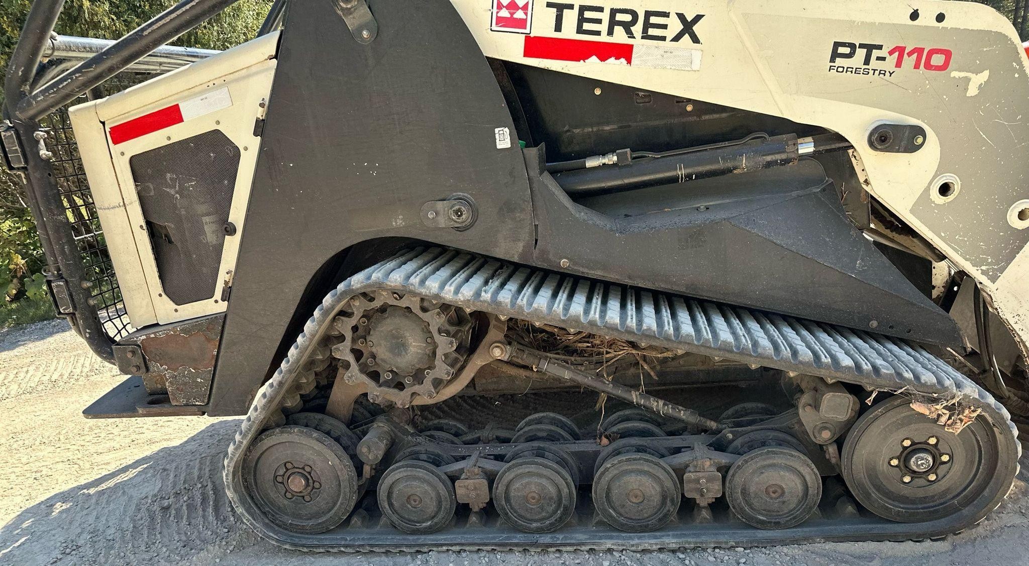 gallery 2015 Terex PT-110 tracked skid steer loader