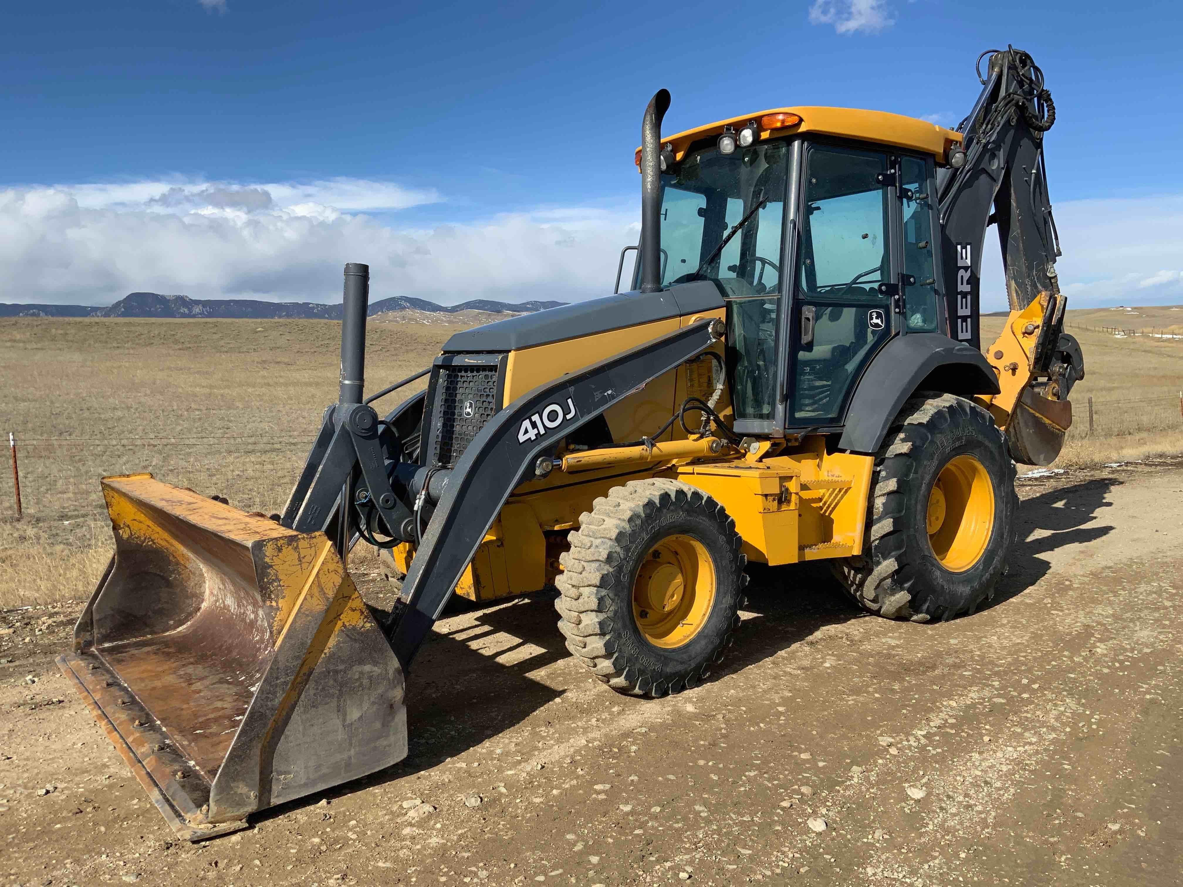 gallery 2012 John Deere 410J 4x4 Loader Backhoew Extendahoe