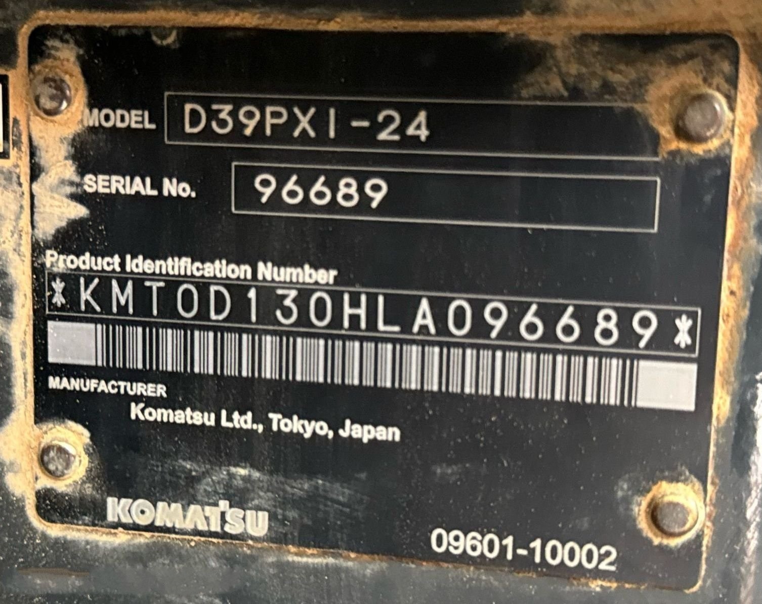 gallery 2021 Komatsu D39PXI-24 dozer