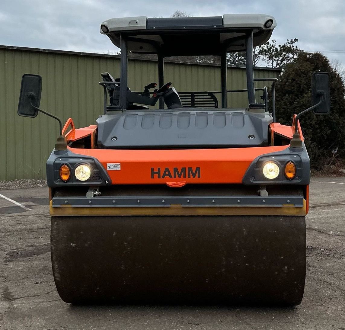 gallery 2021 Hamm HD 140i double drum vibratory roller