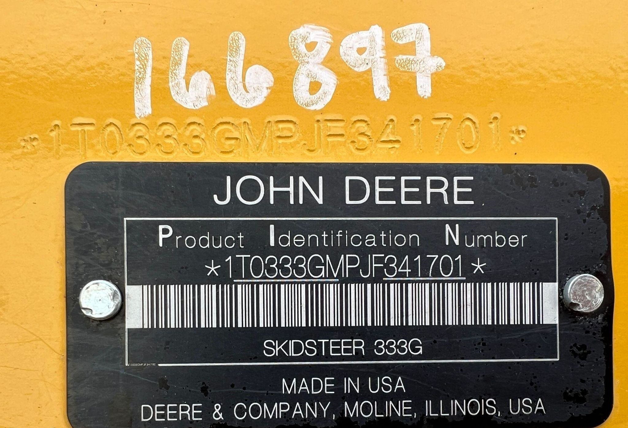 gallery 2019 John Deere 333G  tracked skid steer loader