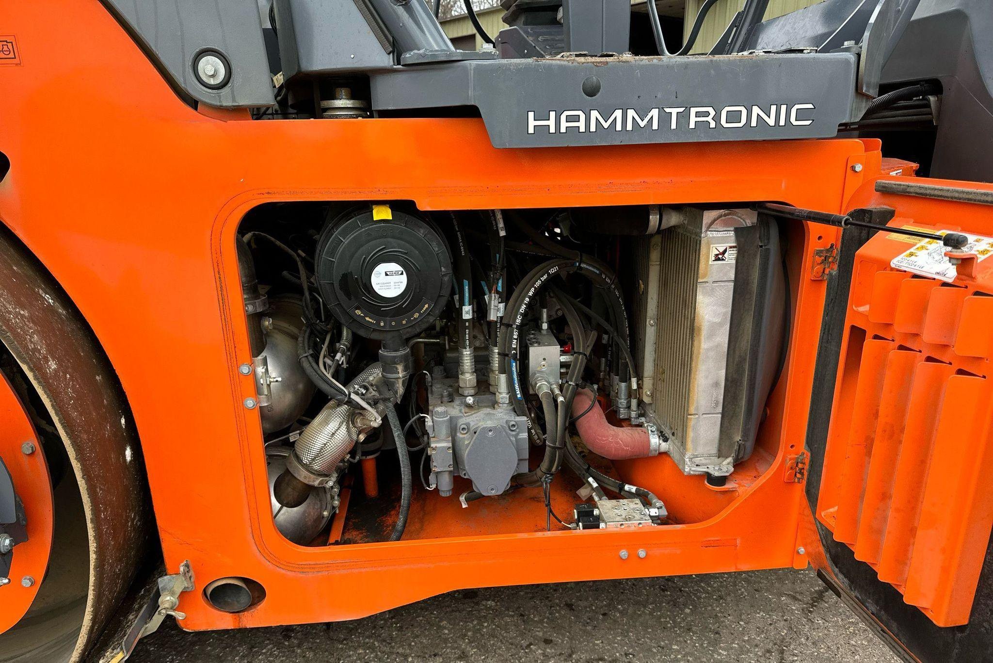 gallery 2021 Hamm HD 140i double drum vibratory roller