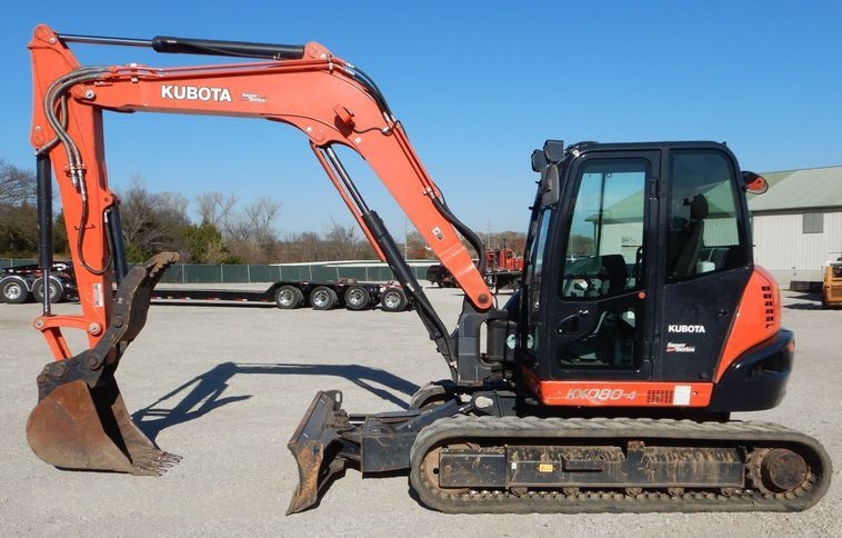 gallery 2018 Kubota KX080-45 mini excavator
