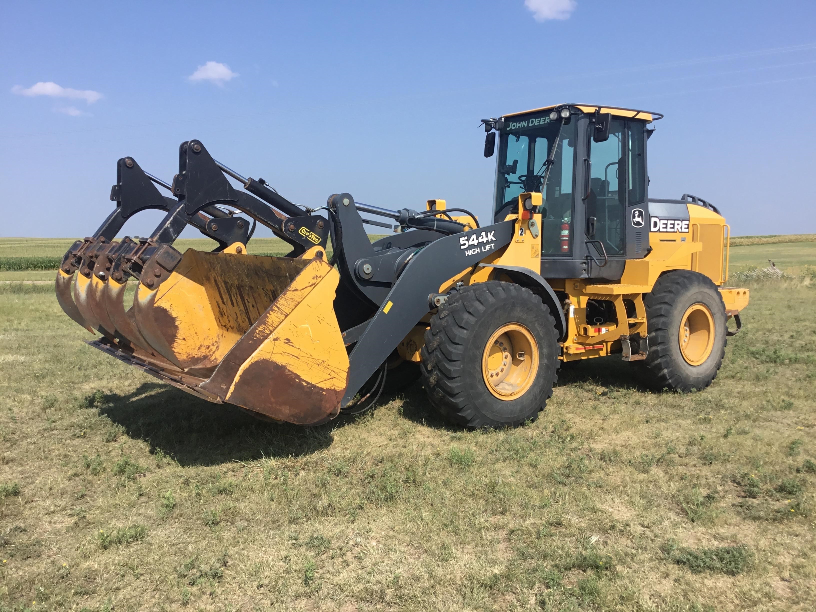 gallery 2010 John Deere 544K High Lift Wheel Loader WGrapple