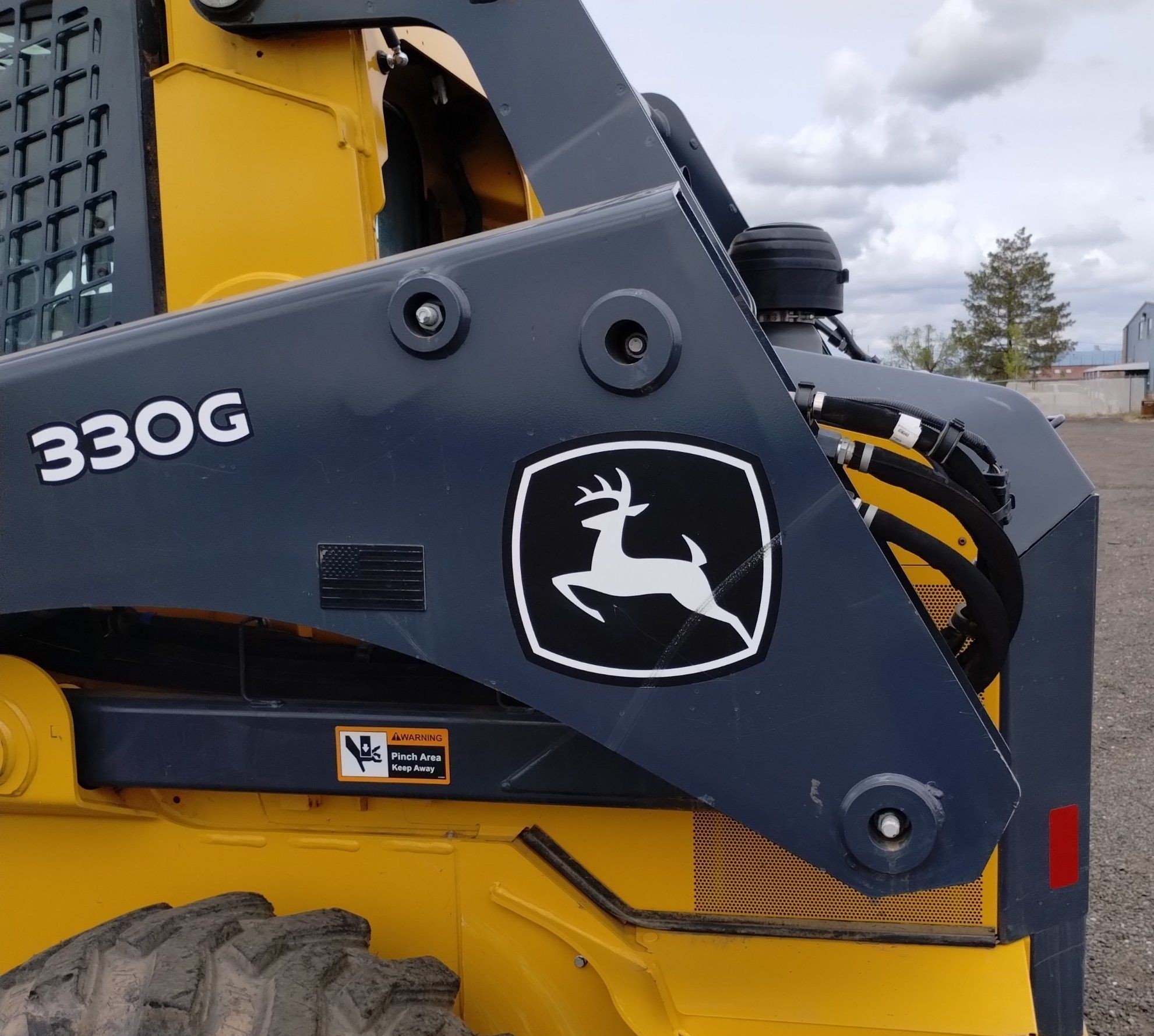 gallery 2022 John Deere 330G skid steer loader