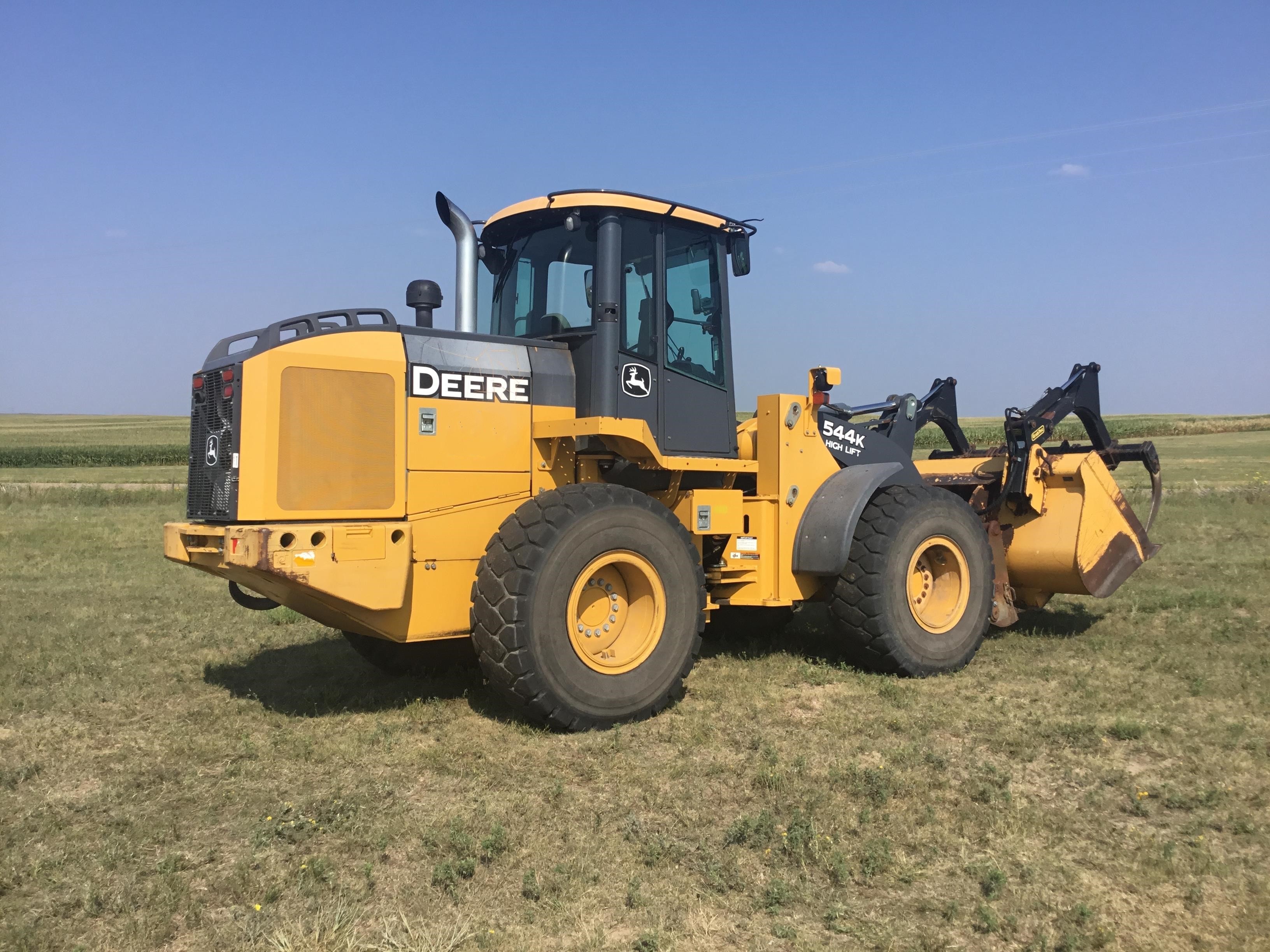 gallery 2010 John Deere 544K High Lift Wheel Loader WGrapple