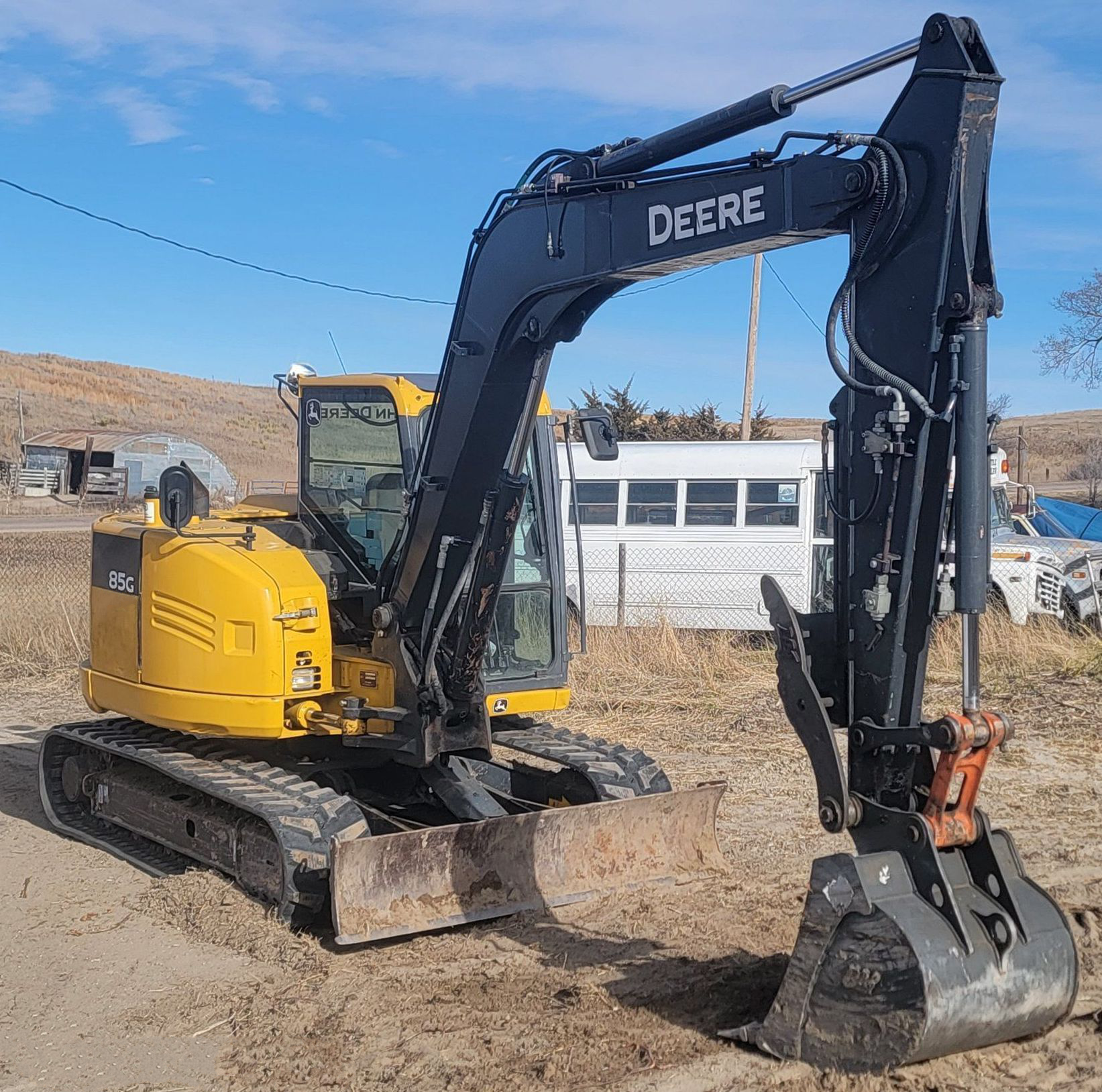 gallery 2014 John Deere 85G mini excavator