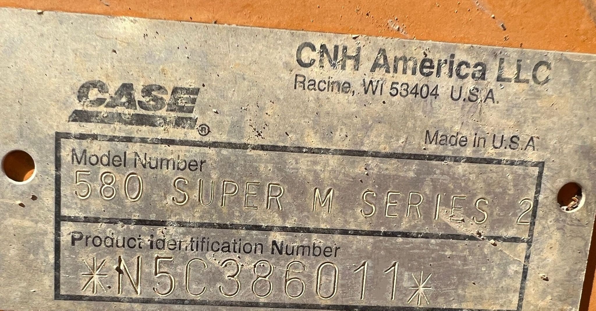 gallery 2005 Case 580 Super M Series 2 backhoe