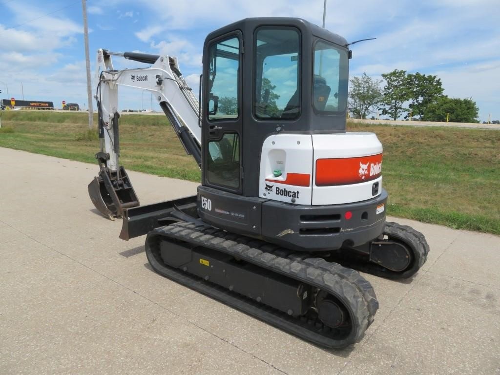 gallery 2018 Bobcat E50 T4 Compact Excavator