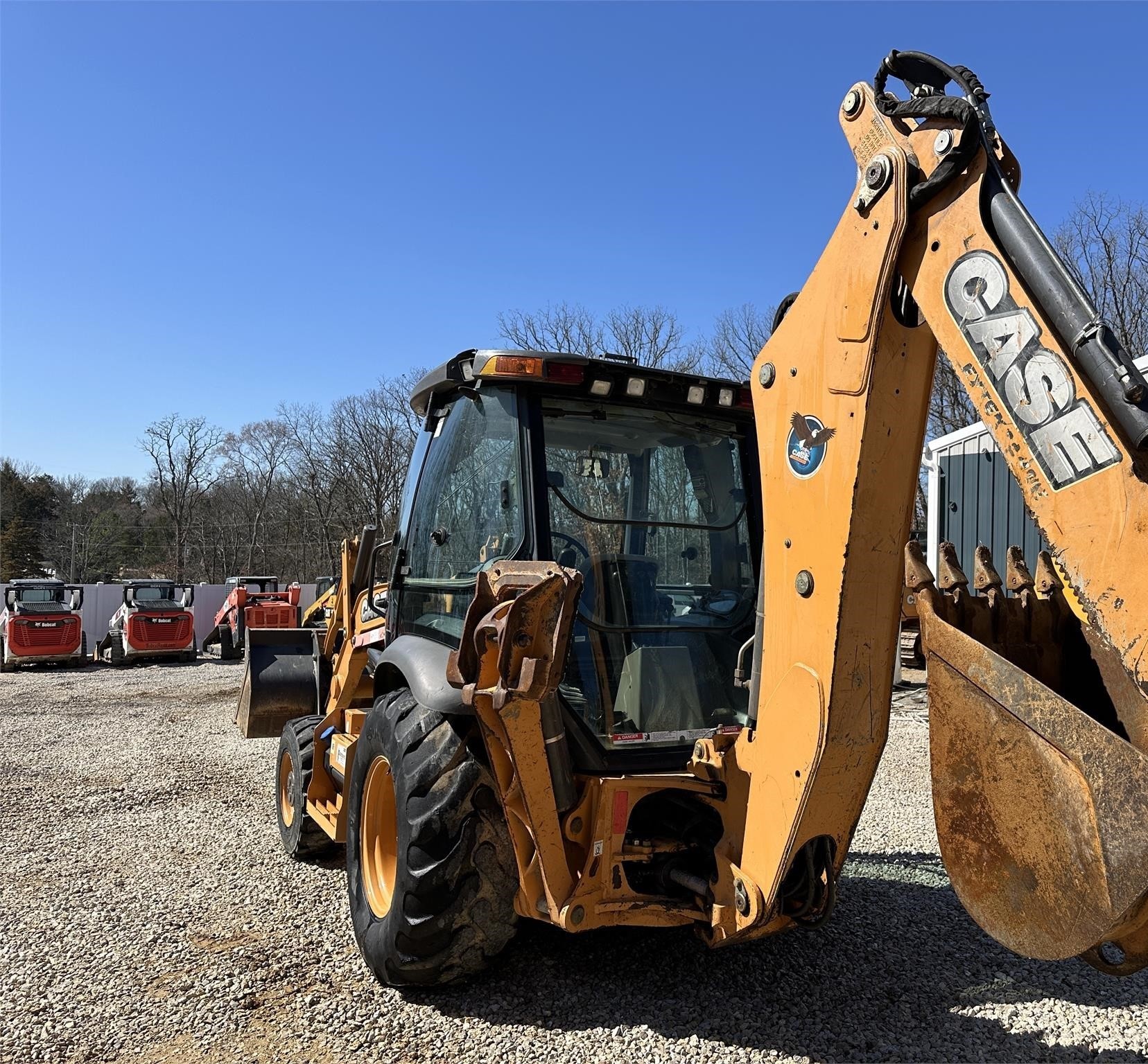 gallery 2018 CASE 580SN Backhoe