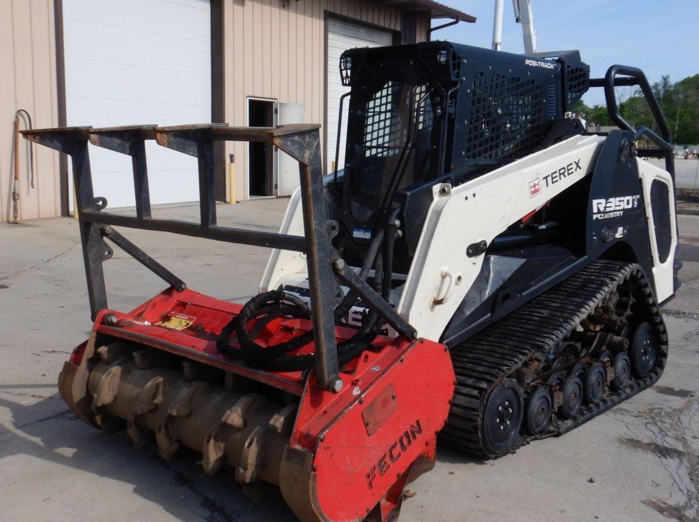 gallery 2016 Terex R350T Forestry  tracked skid steer loader
