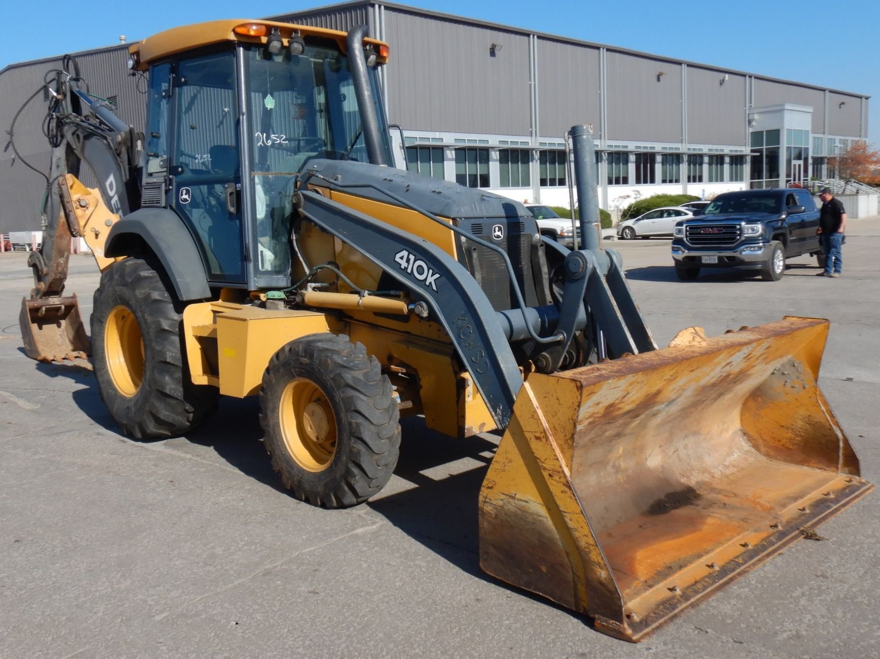 gallery 2012 John Deere 410K backhoe