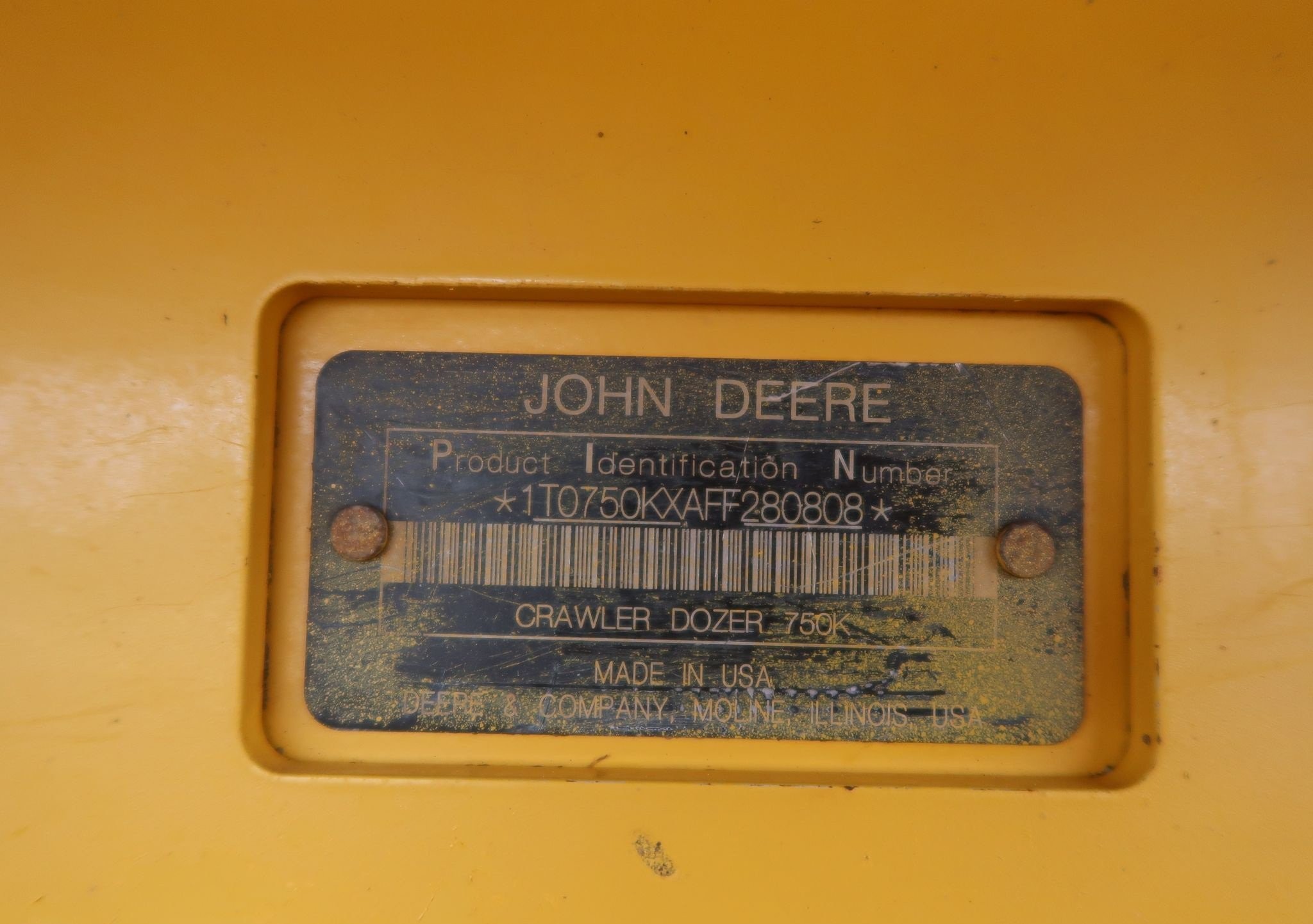 gallery 2015 John Deere 750K WLT dozer