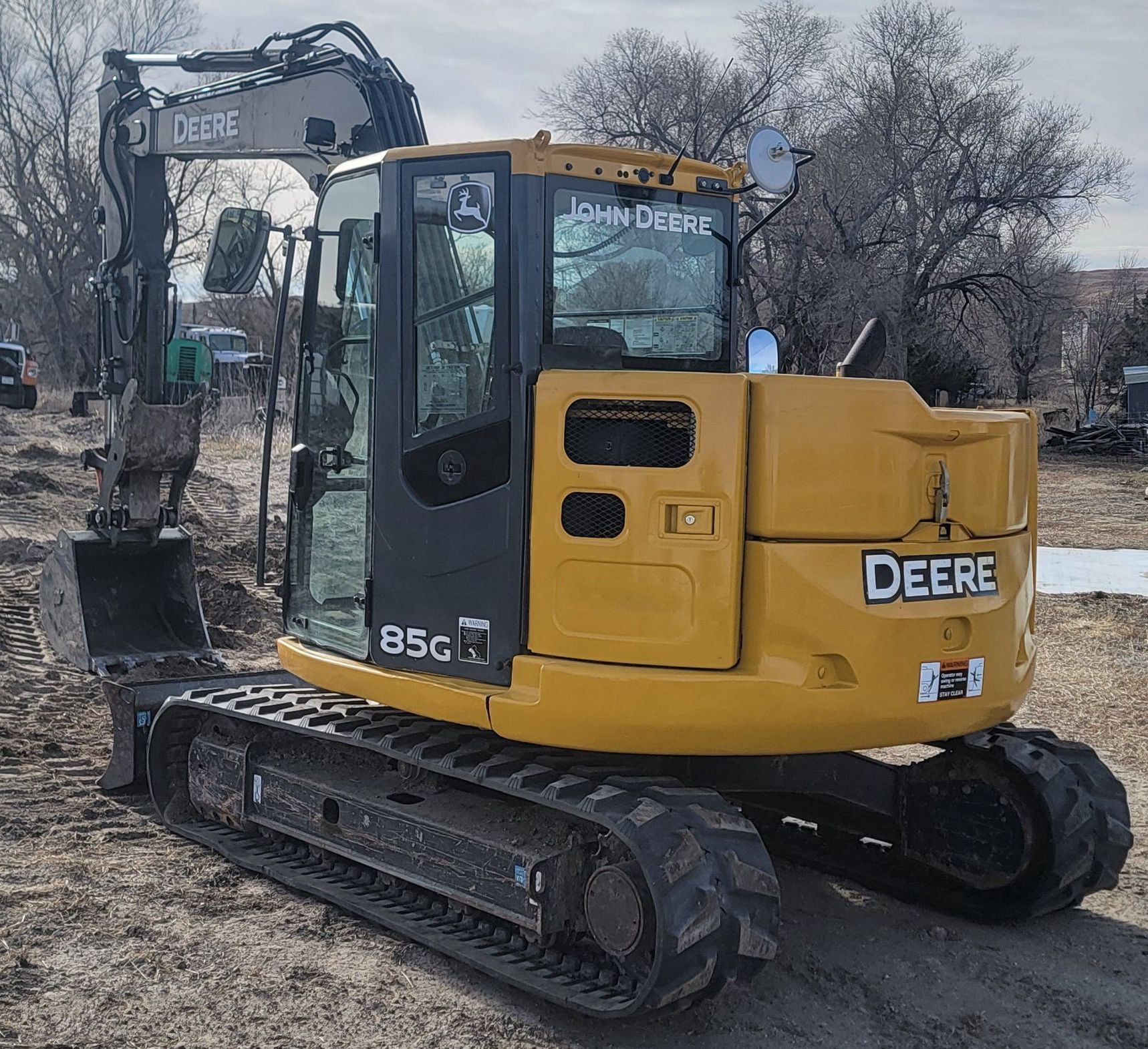 gallery 2014 John Deere 85G mini excavator