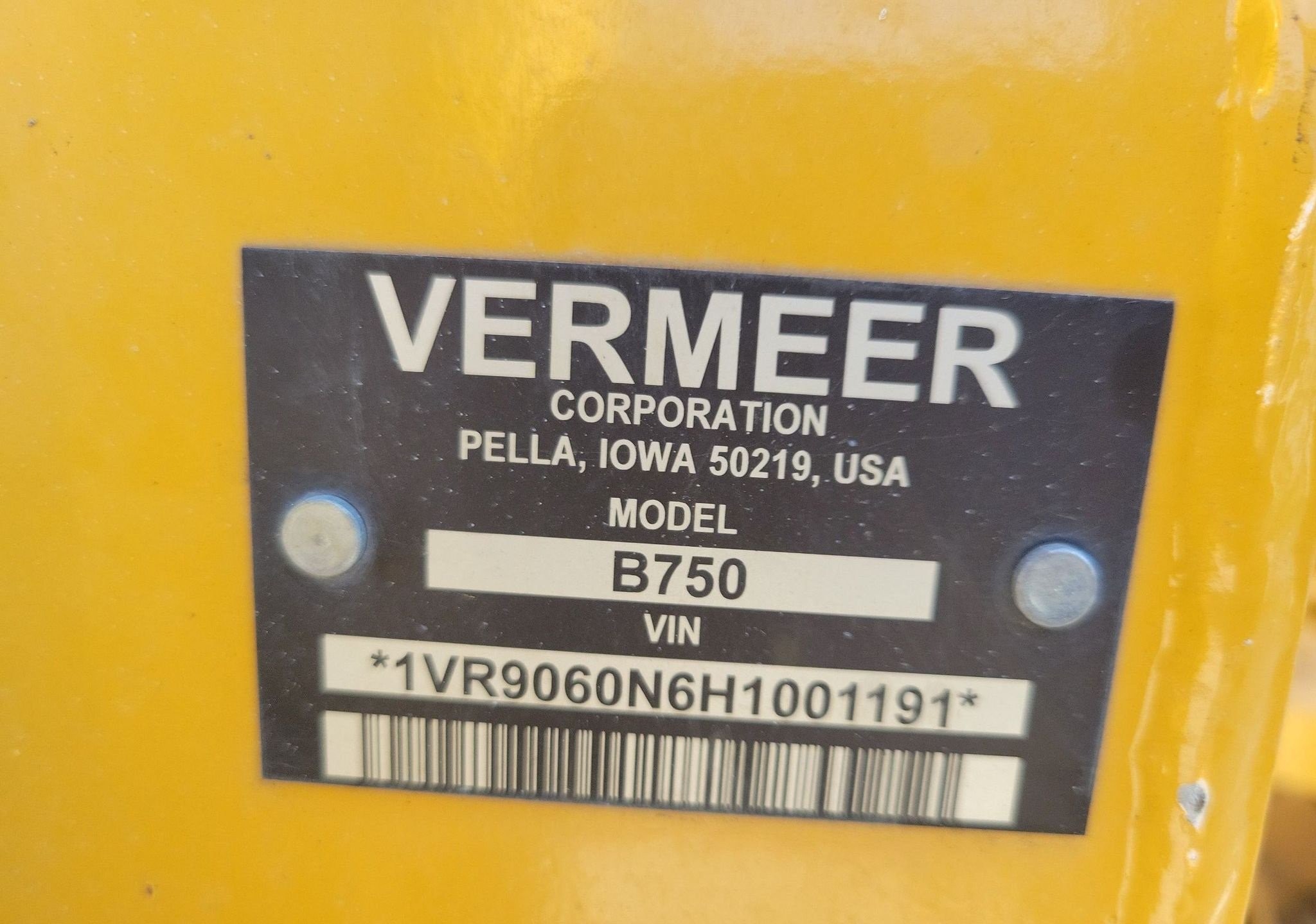 gallery 2017 Vermeer RTX750 trencher