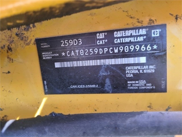 gallery 2019 Caterpillar 259D3 Skid Steer