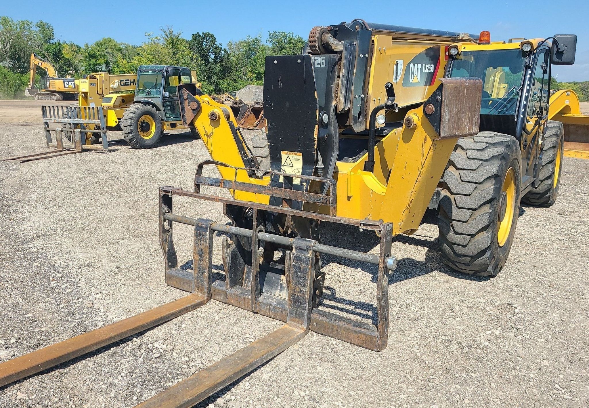 gallery 2018 Caterpillar TL1255D telehandler