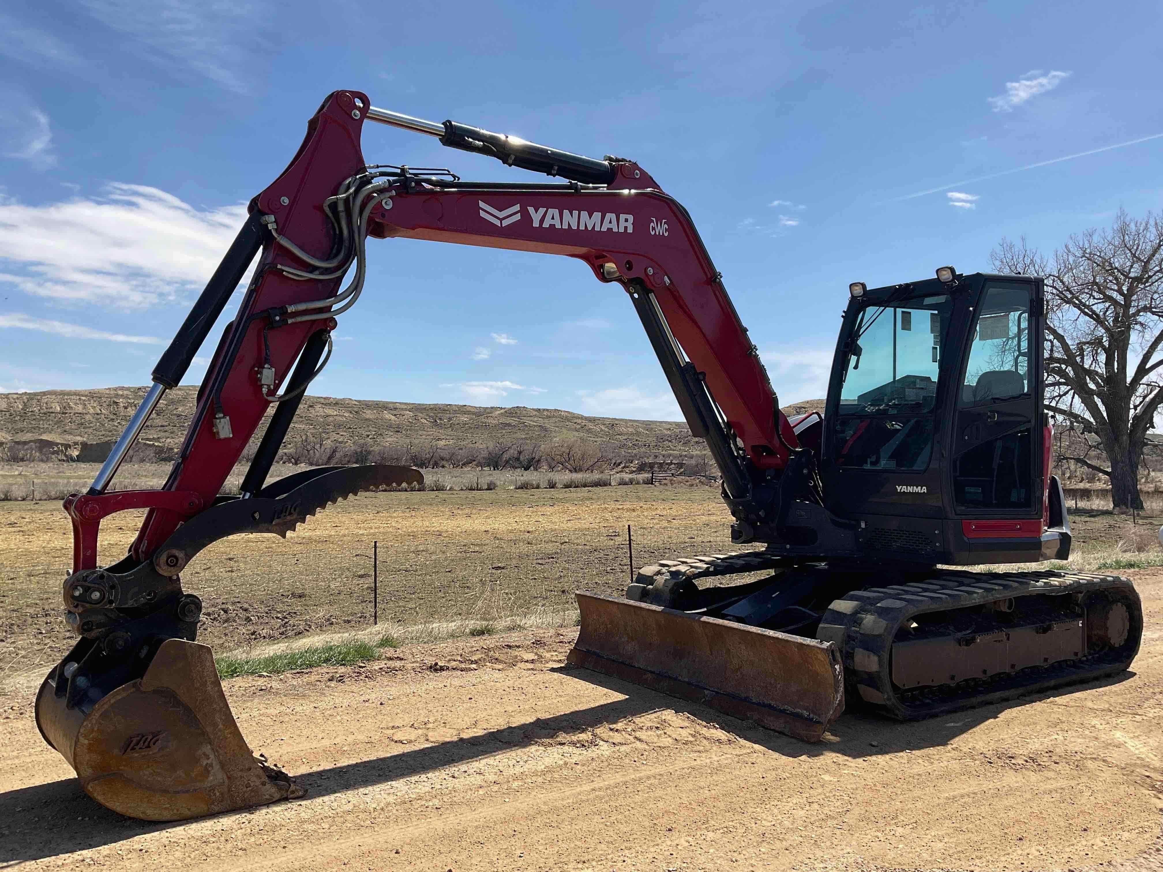 gallery 2021 Yanmar SV100-2A Excavator WHyd Thumb