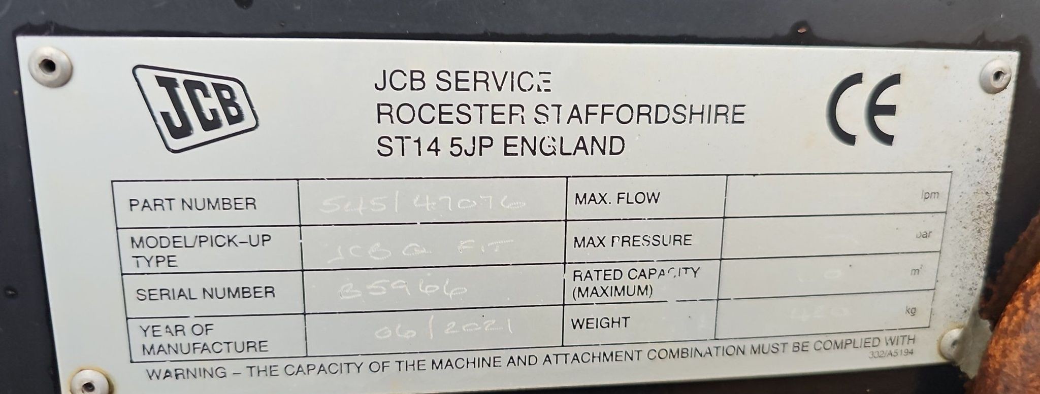 gallery 2023 JCB 542-70AG telehandler