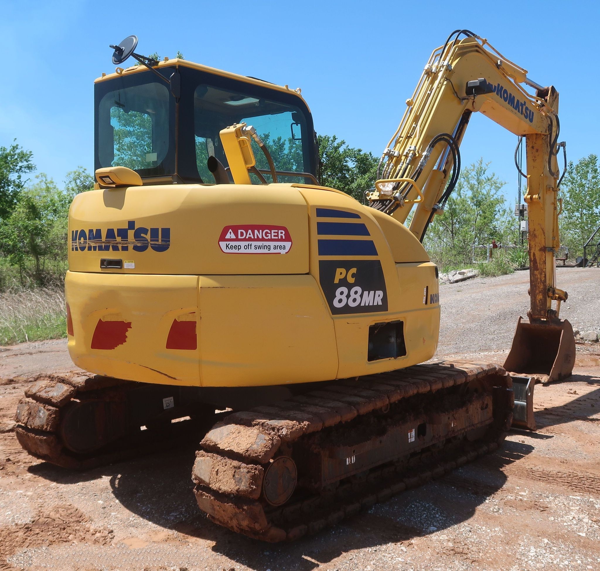 gallery 2018 Komatsu PC88MR-10  mini excavator