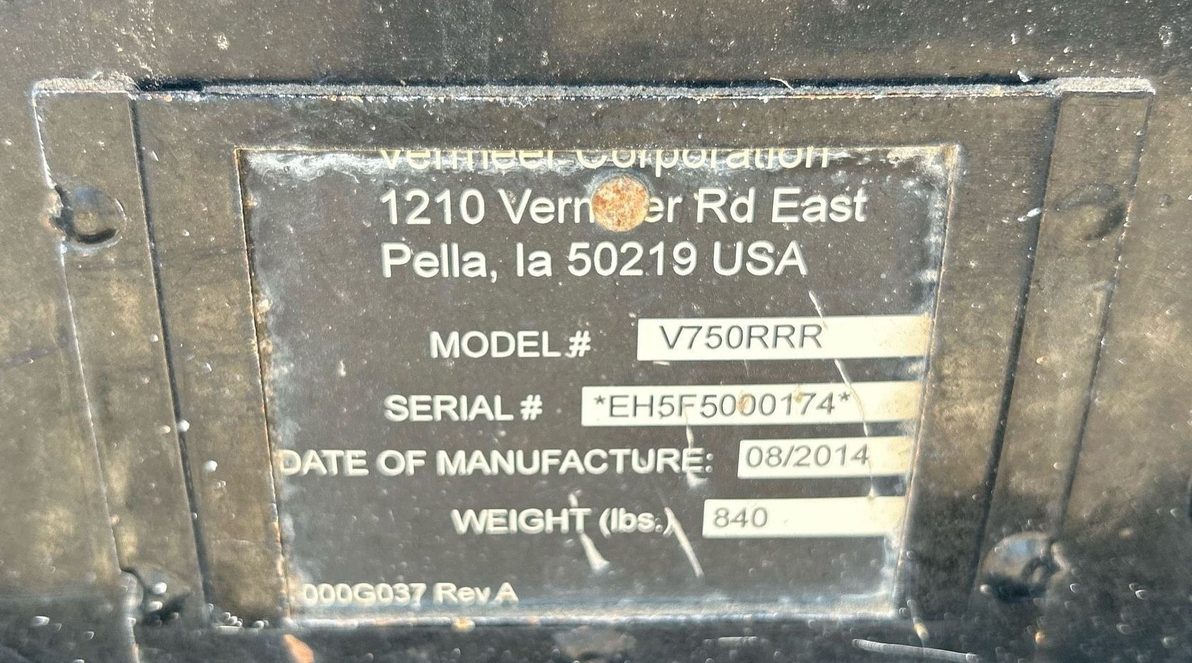 gallery 2015 Vermeer RTX750 trencher