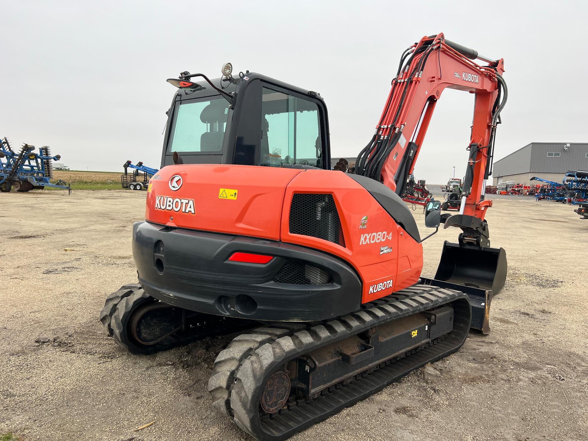 gallery 2018 Kubota KX080-4 Mini Excavator
