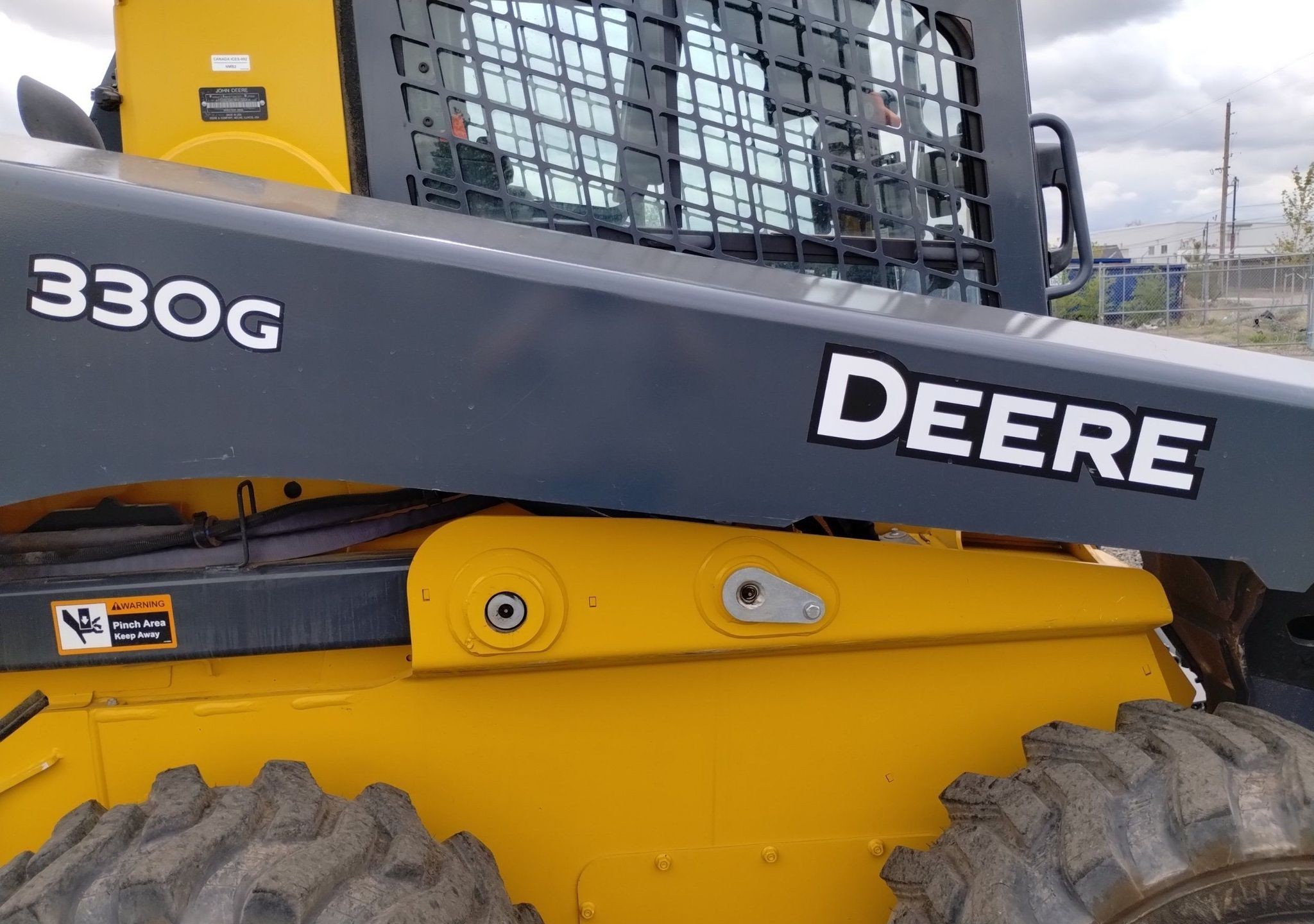 gallery 2022 John Deere 330G skid steer loader