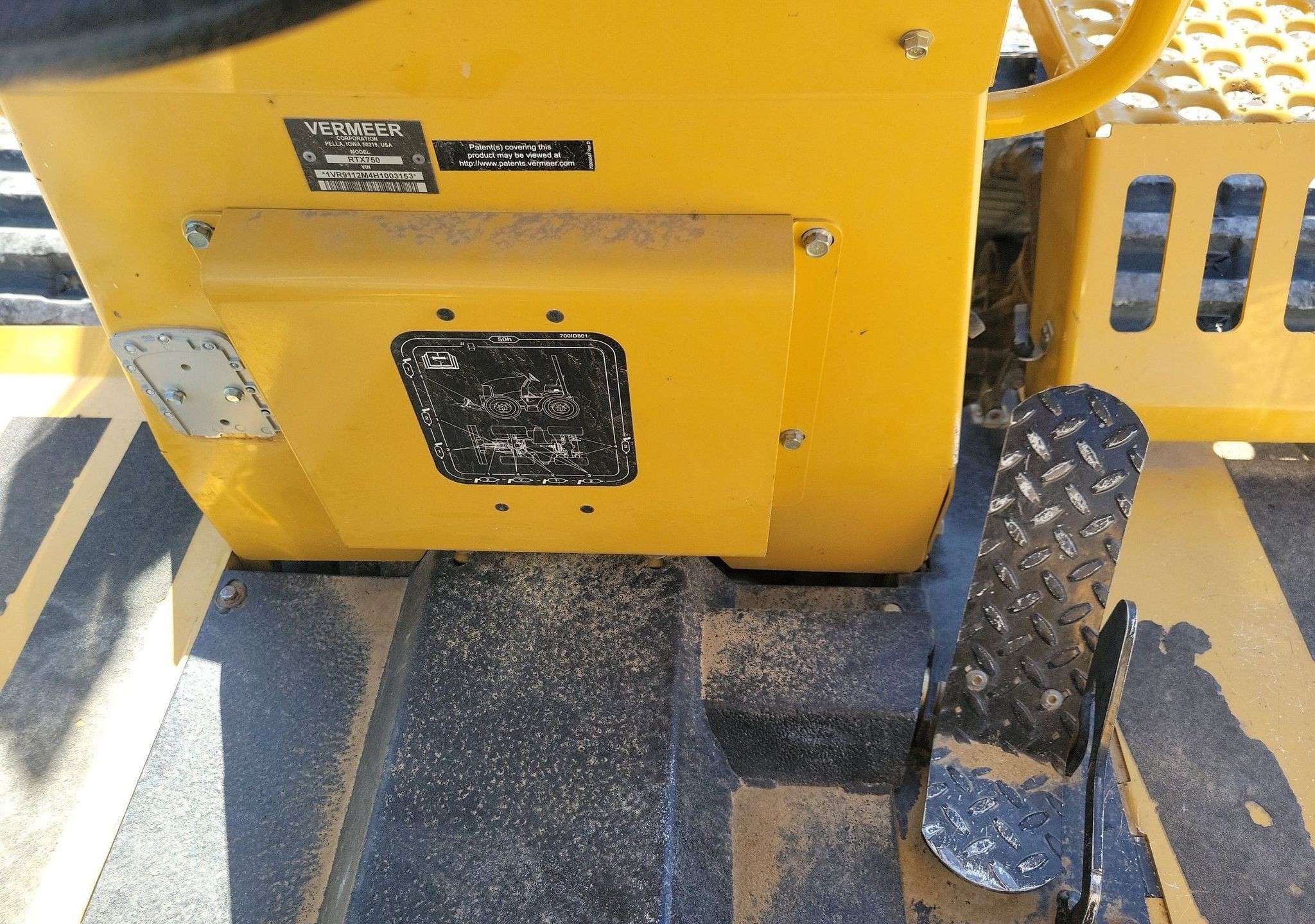 gallery 2017 Vermeer RTX750 trencher
