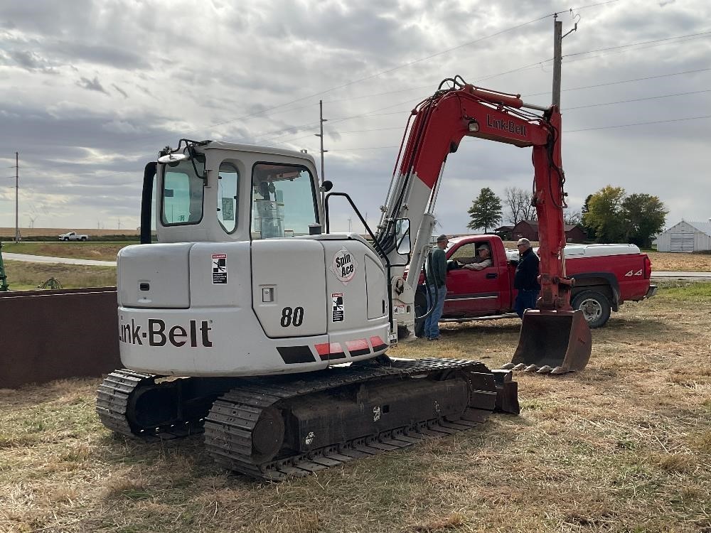 gallery 2007 Link-Belt 80 SPIN-ACE MIDI Excavator