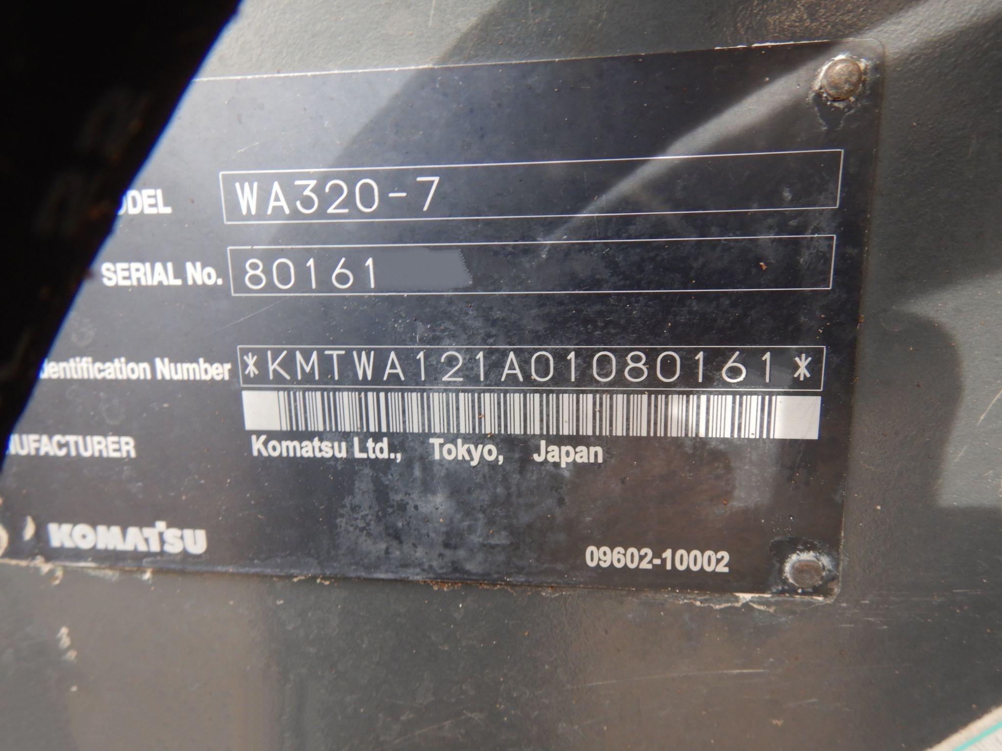 gallery 2014 Komatsu WA320-7 wheel loader
