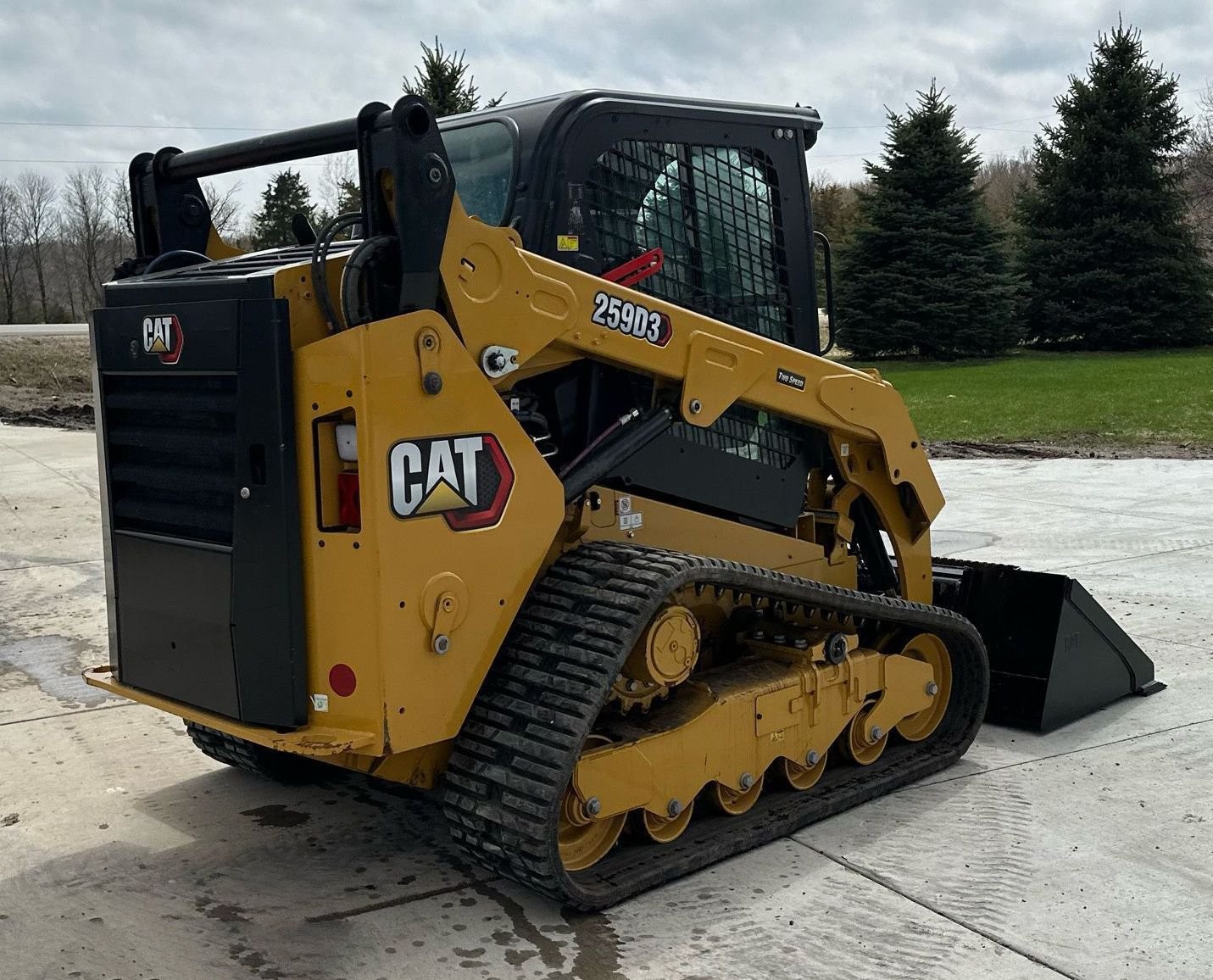 gallery 2022 Caterpillar 259D3 tracked skid steer loader