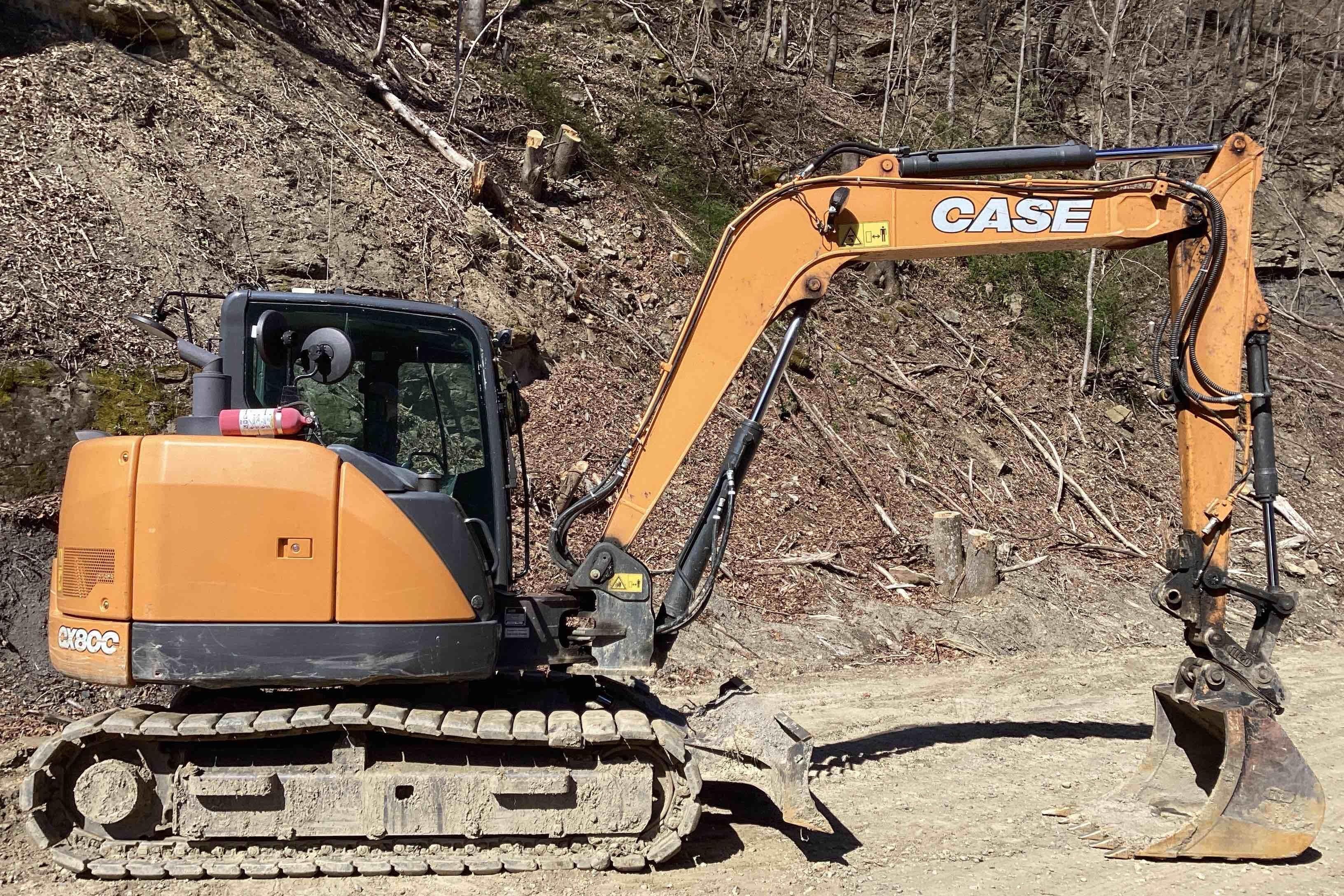 gallery 2021 Case CX80C Track Excavator