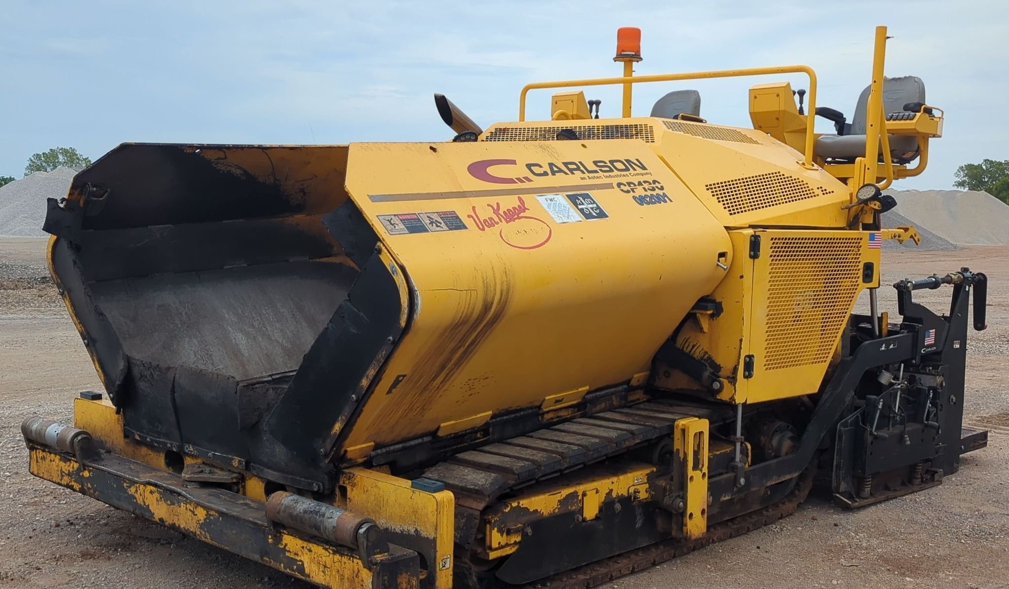 gallery 2020 Carlson CP130 paver