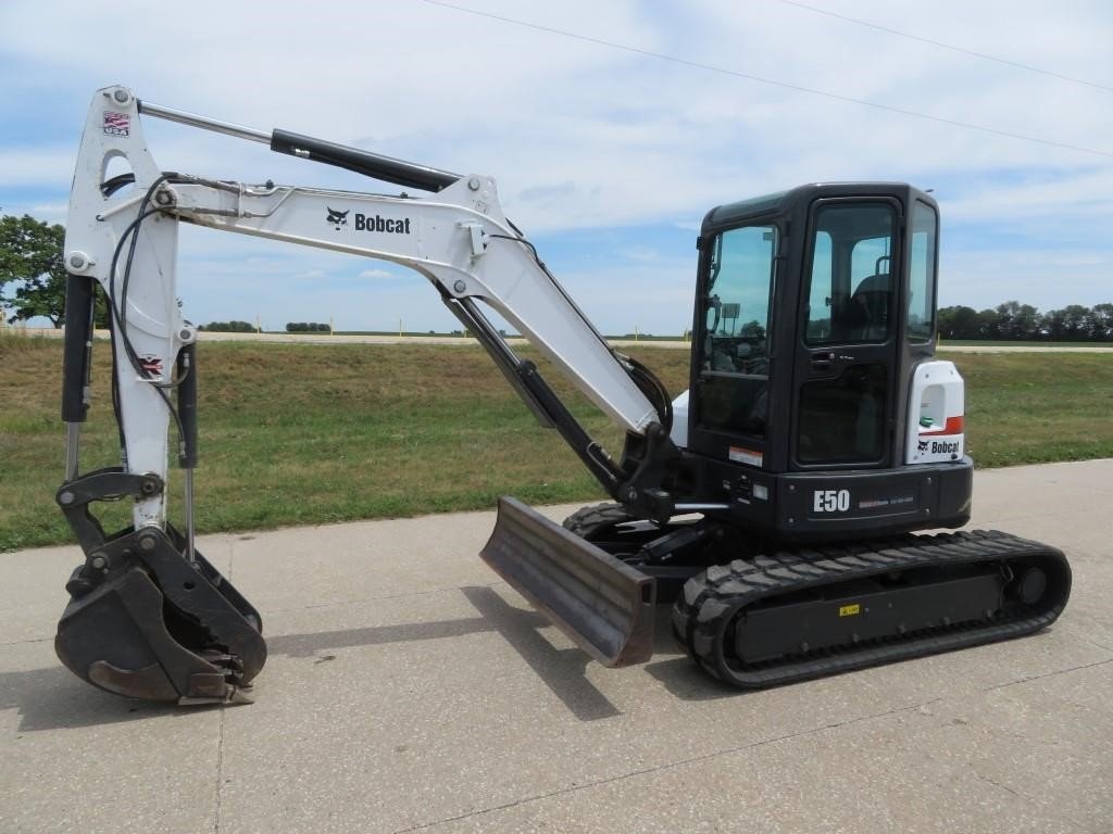 gallery 2018 Bobcat E50 T4 Compact Excavator