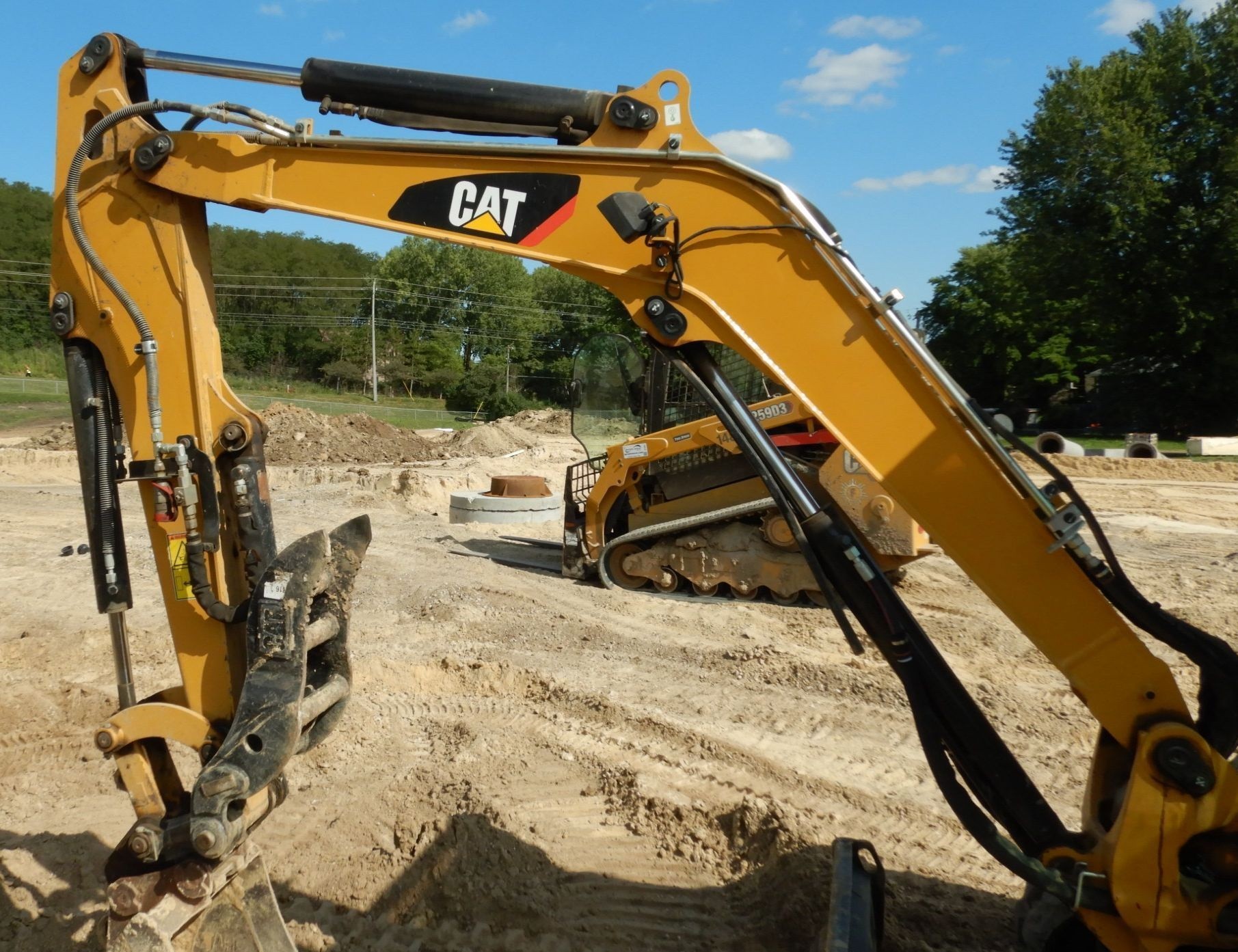 gallery 2017 Caterpillar 303.5 E2  mini excavator