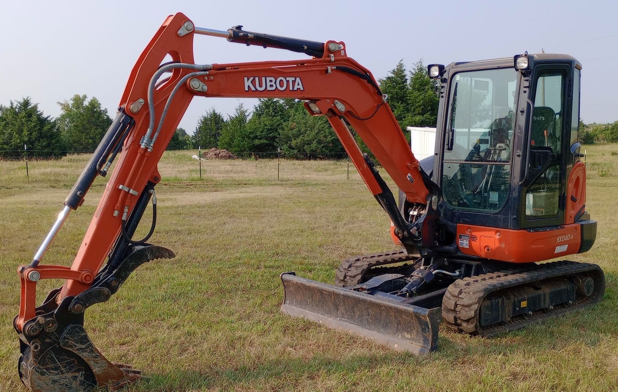 gallery 2019 Kubota KX040-4 mini excavator