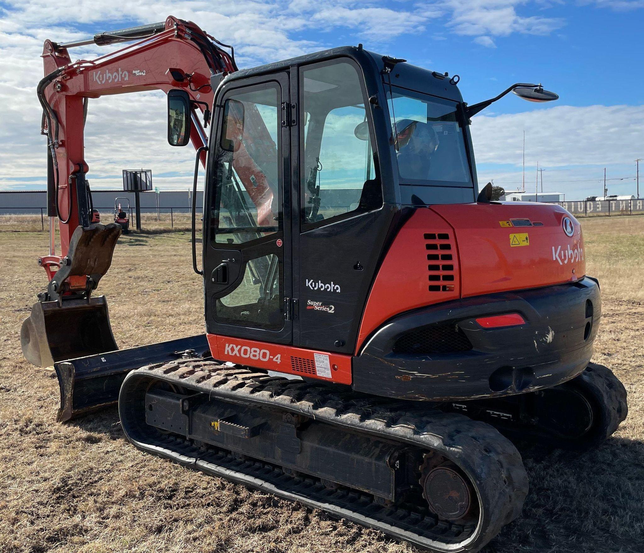 gallery 2020 Kubota KX080-4S2 mini excavator