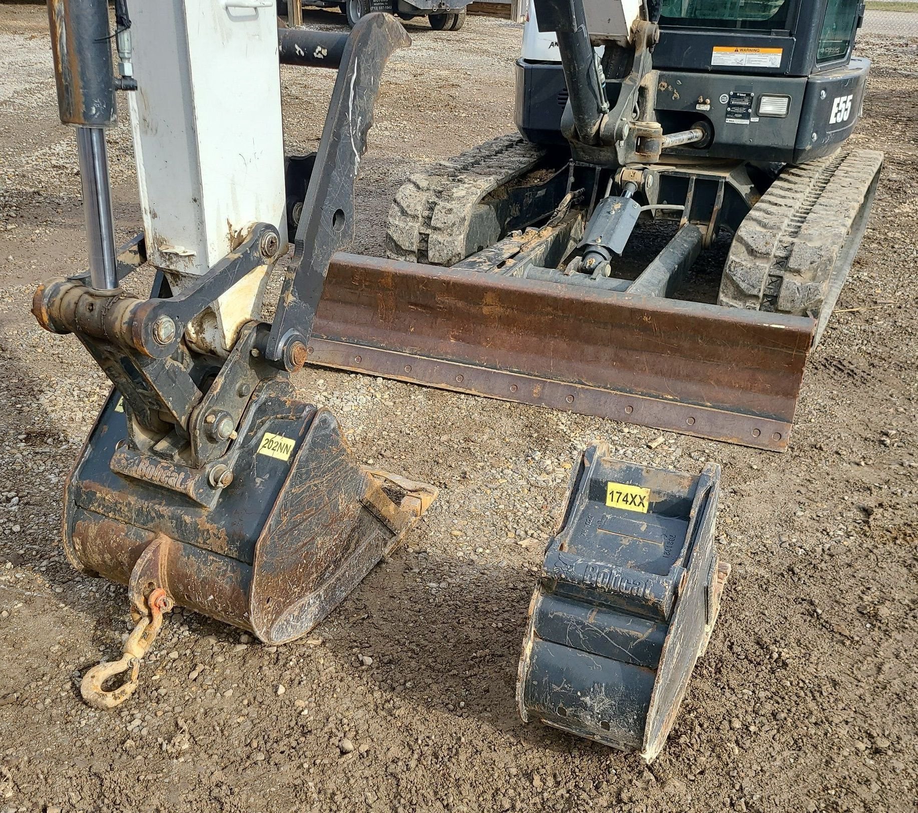 gallery 2019 Bobcat E55 mini excavator