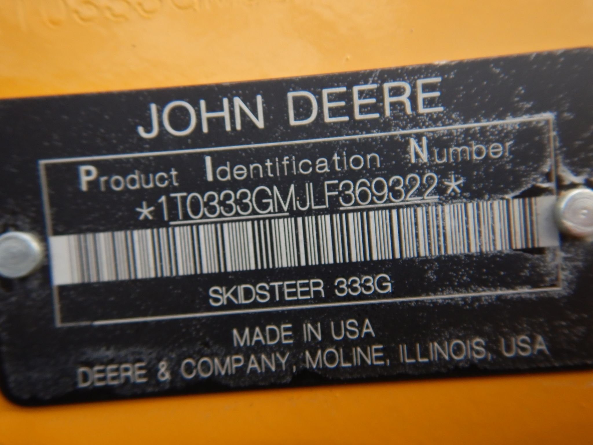 gallery 2020 John Deere 333G tracked skid steer loader