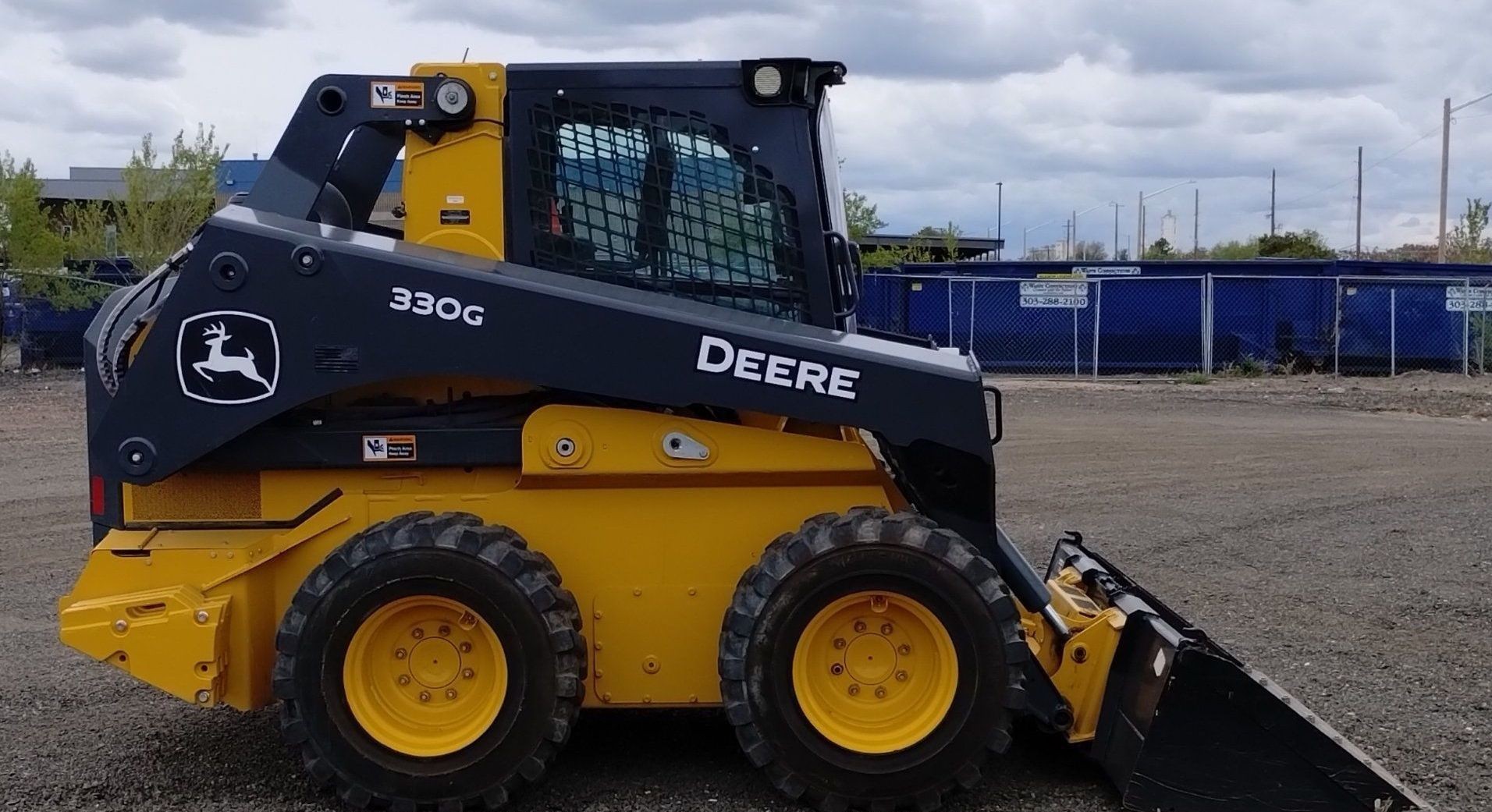 gallery 2022 John Deere 330G skid steer loader