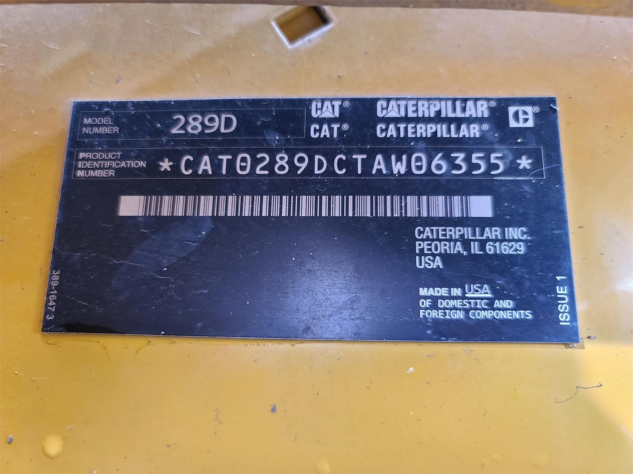 gallery 2017 Caterpillar 289D Skid Steer
