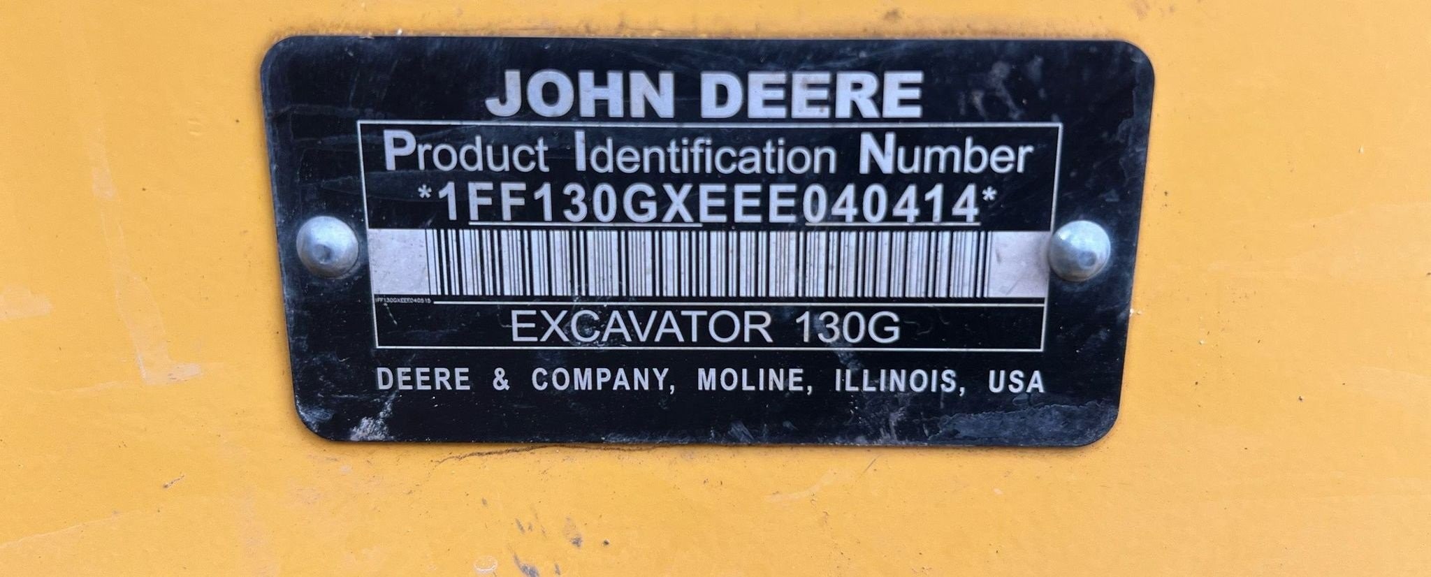 gallery 2014 John Deere 130G excavator