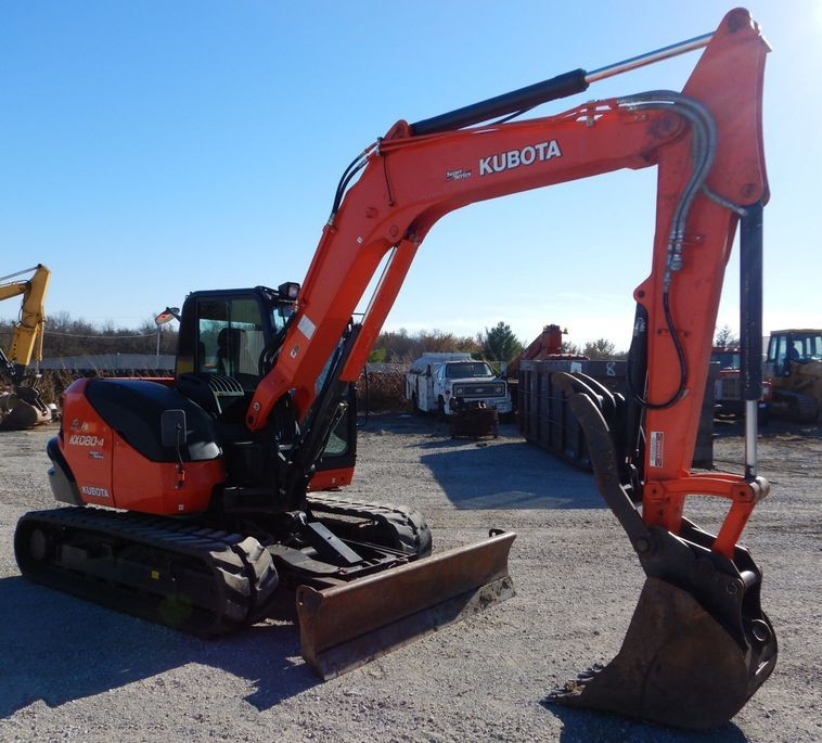 gallery 2018 Kubota KX080-45 mini excavator