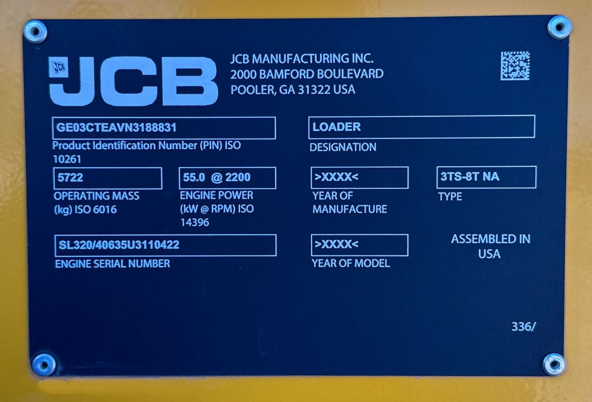 gallery 2022 JCB 3TS-8T tracked skid steer loader
