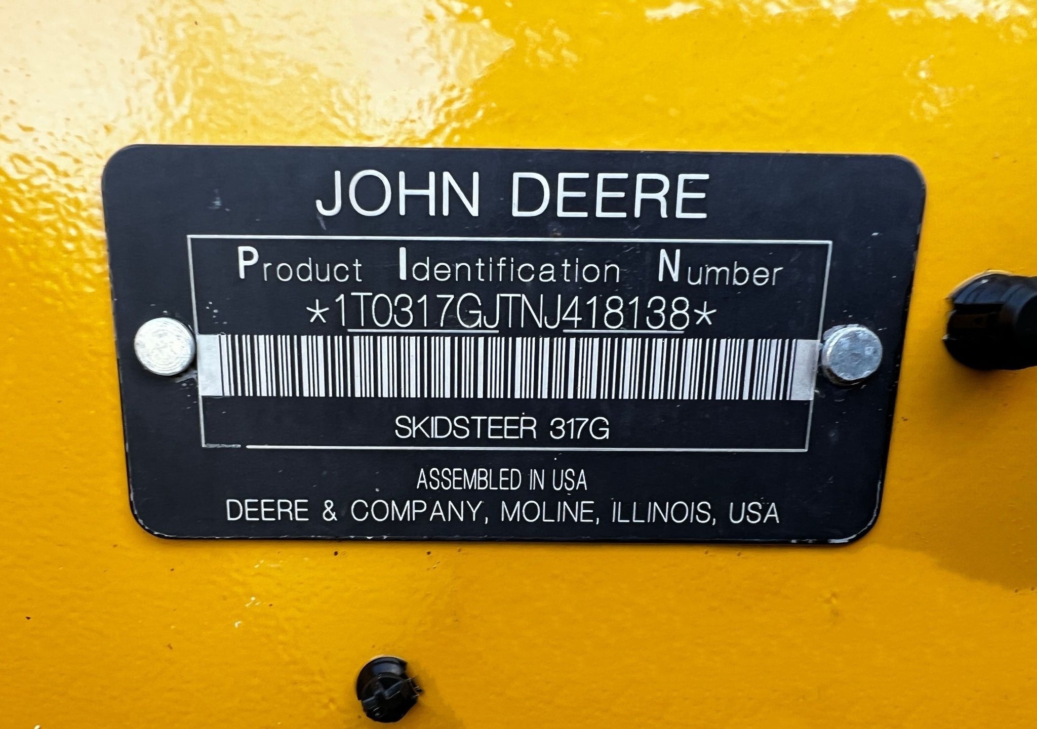 gallery 2022 John Deere 317G tracked skid steer loader