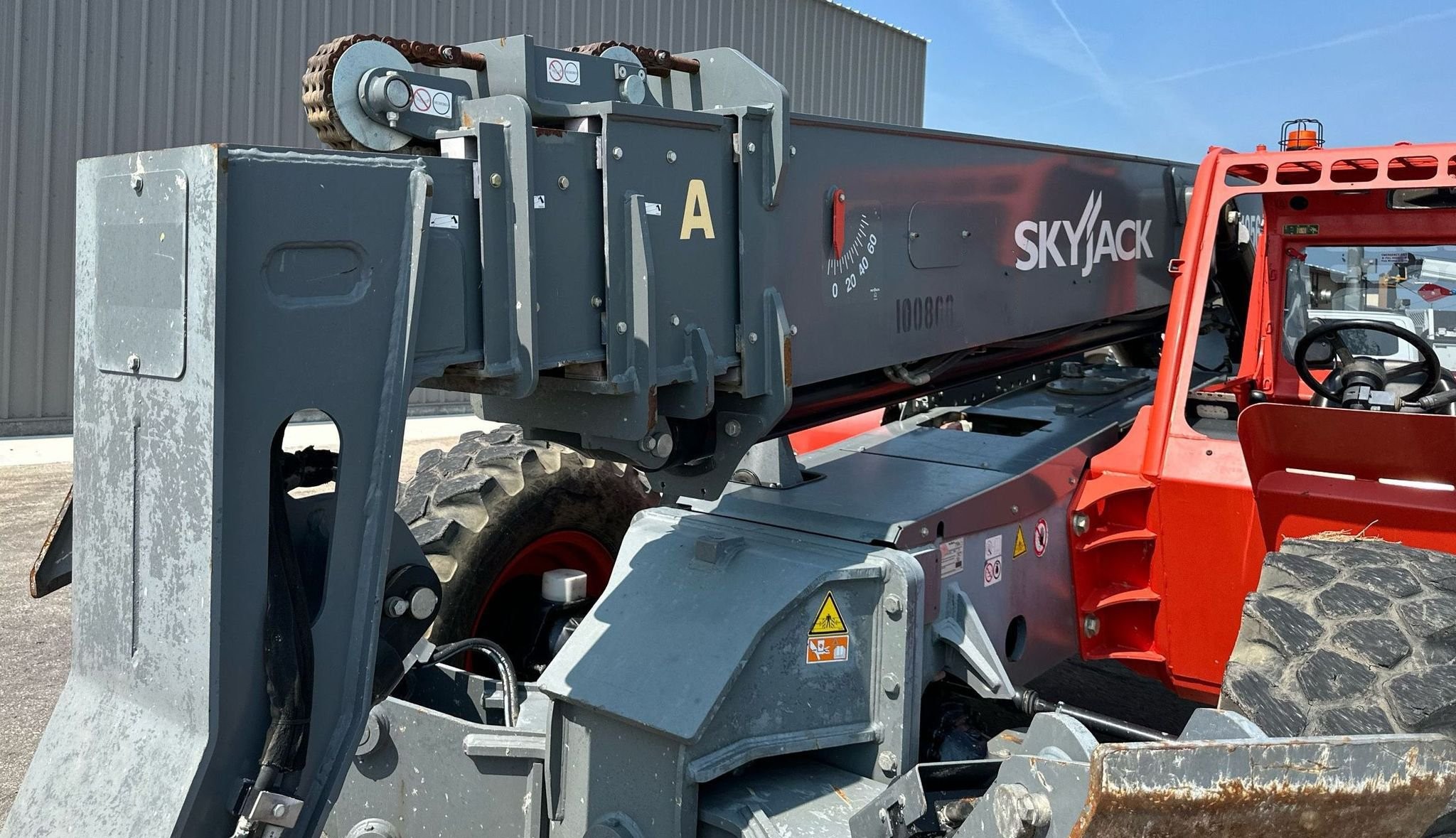 gallery 2018 Skyjack SJ1056 TH telehandler