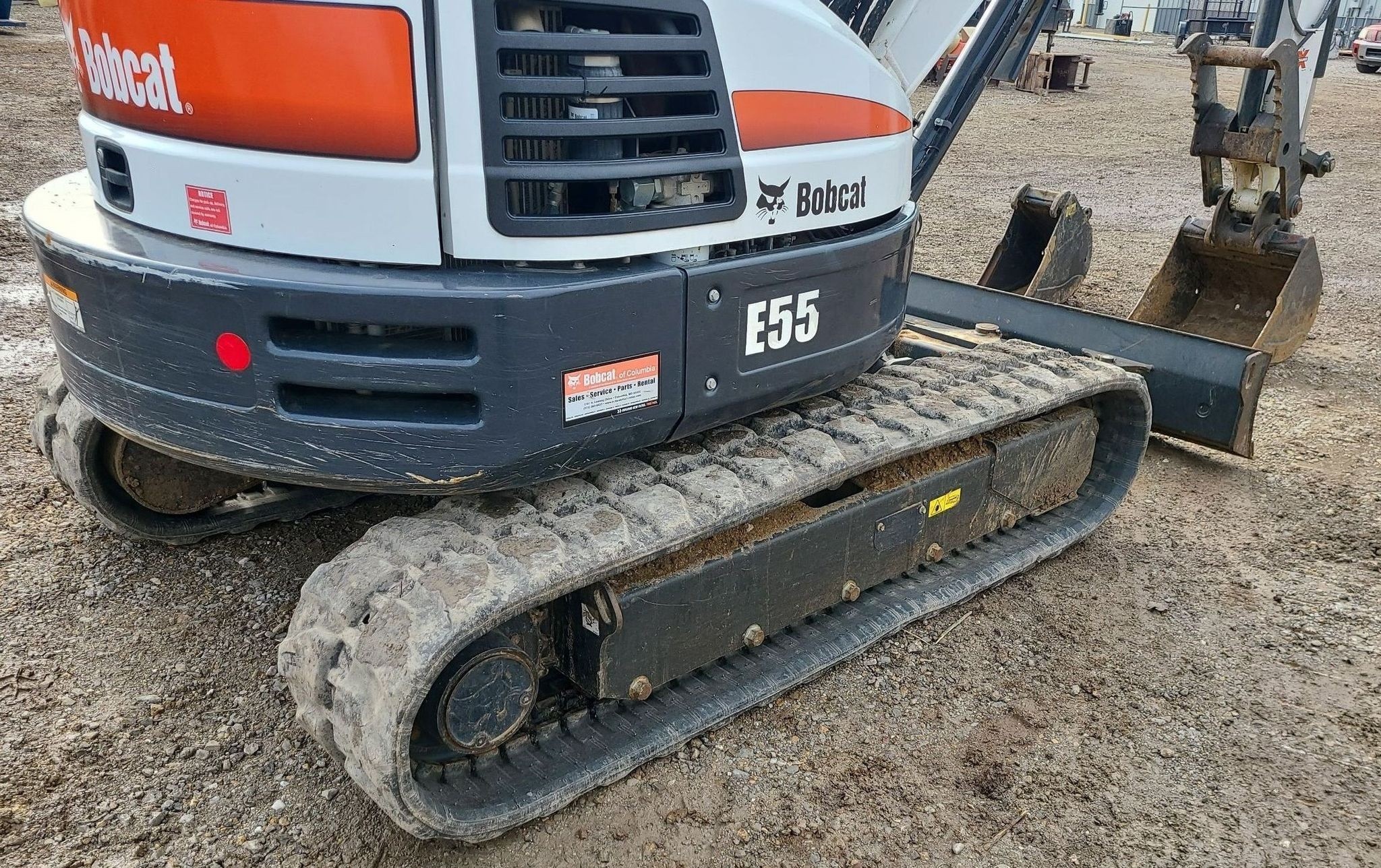 gallery 2019 Bobcat E55 mini excavator