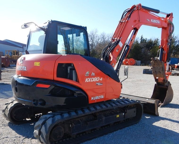 gallery 2018 Kubota KX080-45 mini excavator